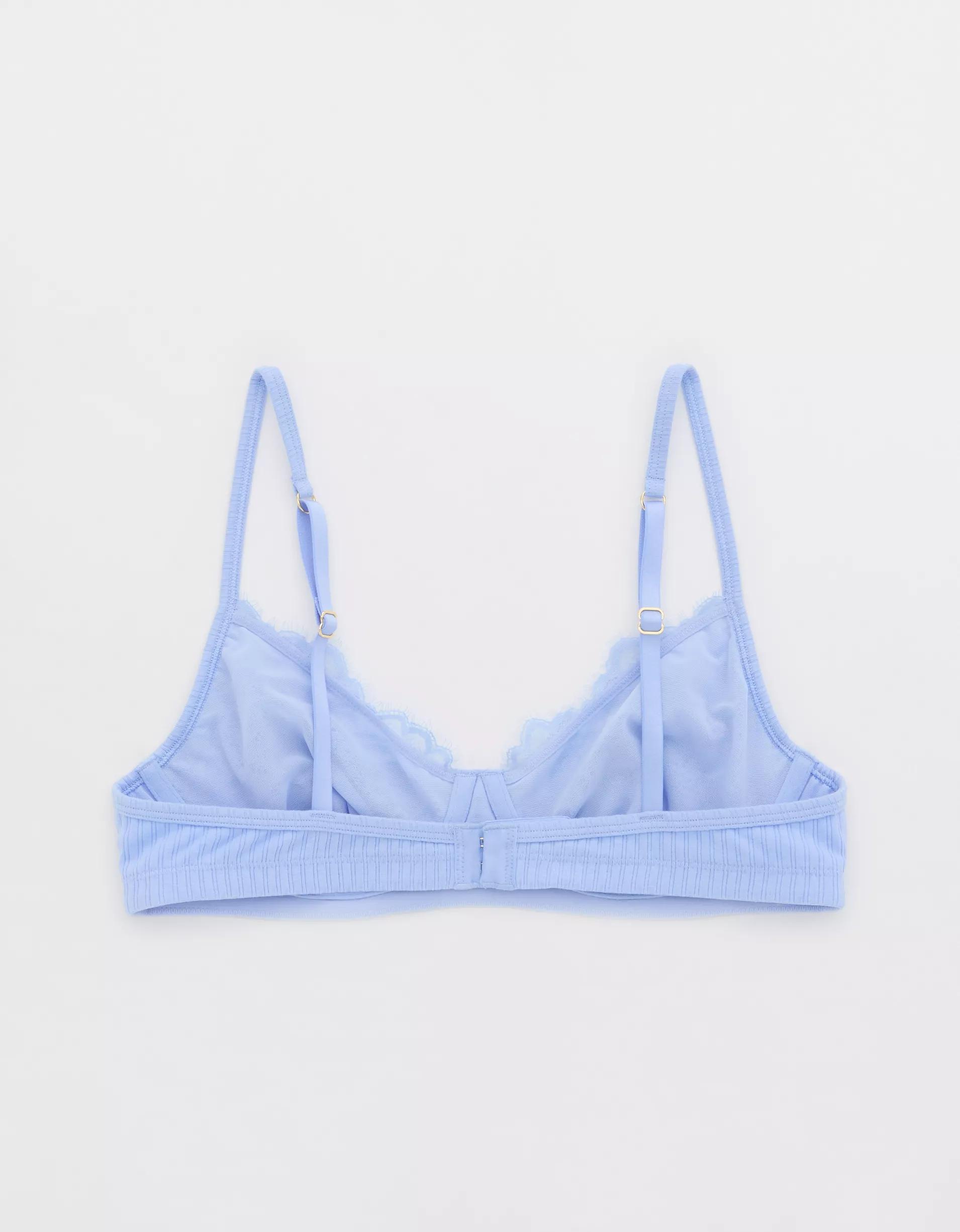 Show Off Enchanted Lace Rib Wireless Bralette Product Image