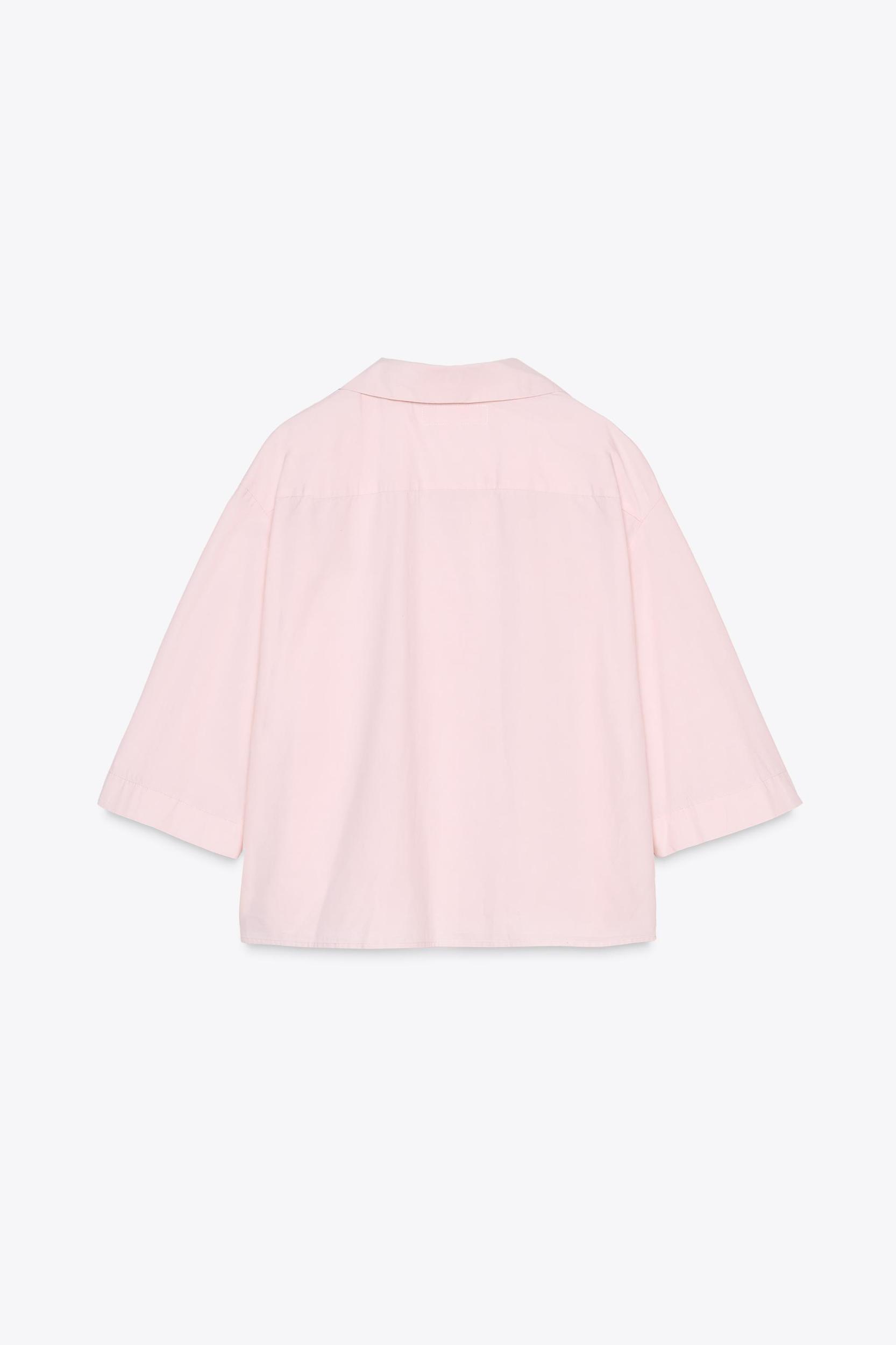 ZW COLLECTION CROPPED SHIRT Product Image