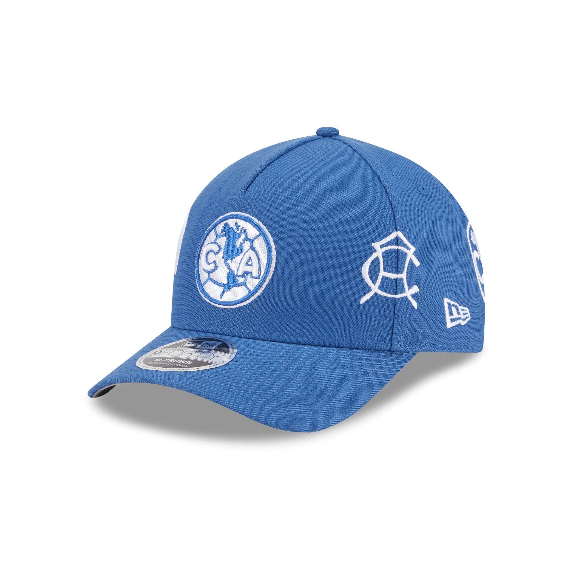 Club América Indigo 9FORTY M-Crown A-Frame Trucker Hat Male Product Image
