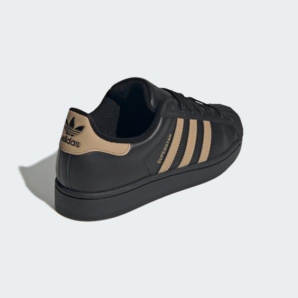 adidas Superstar II Shoes Core Black 8.5 Womens Product Image