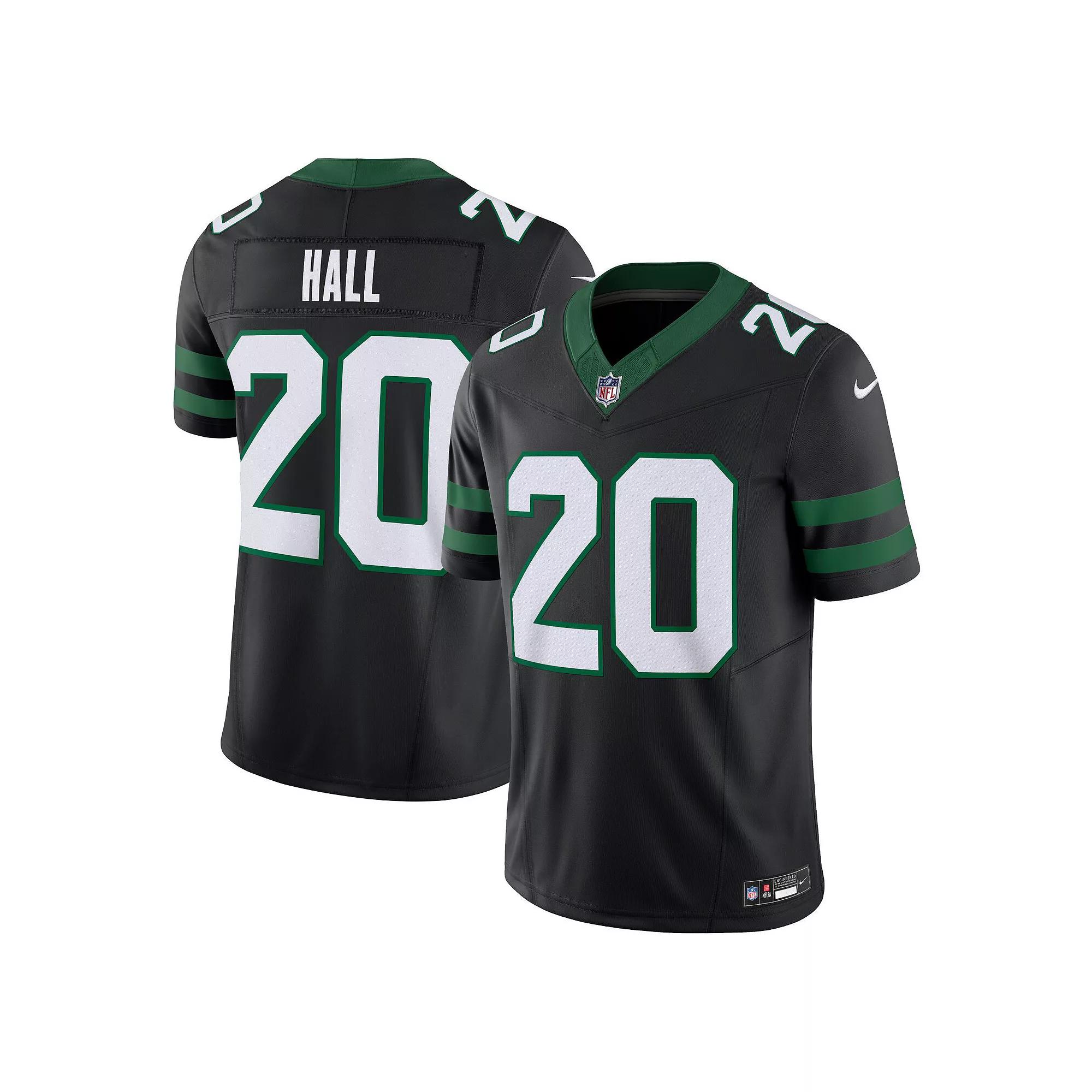 Men's Nike Breece Hall Legacy Black New York Jets Alternate Vapor F.U.S.E. Limited Jersey, Size: XL Product Image