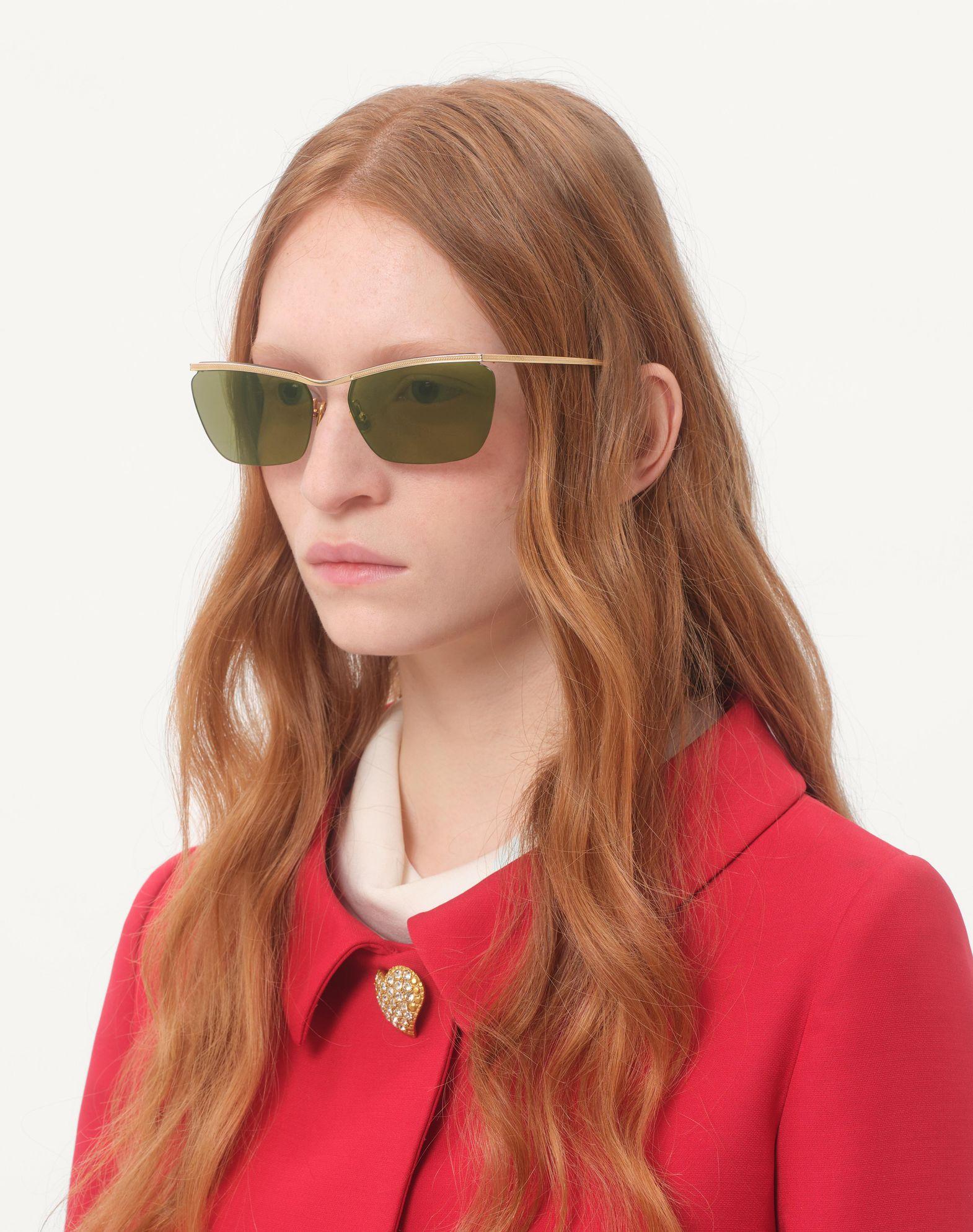 Floating Rimless Metal Glasses Product Image