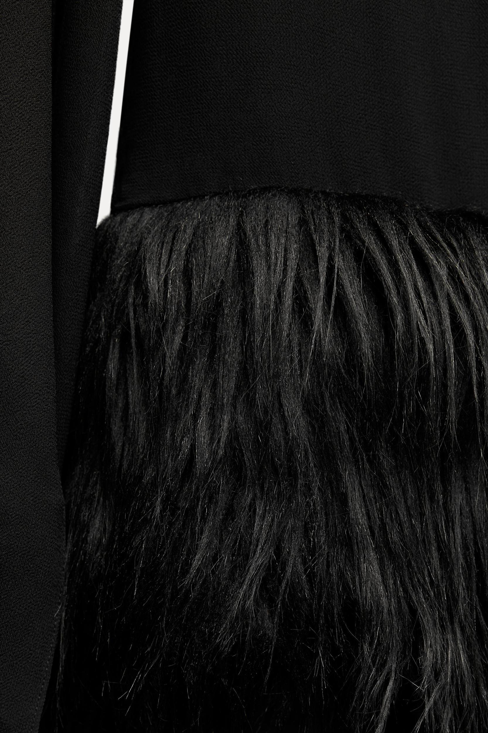 FAUX FUR SASH DRESS LIMITED EDITION Product Image