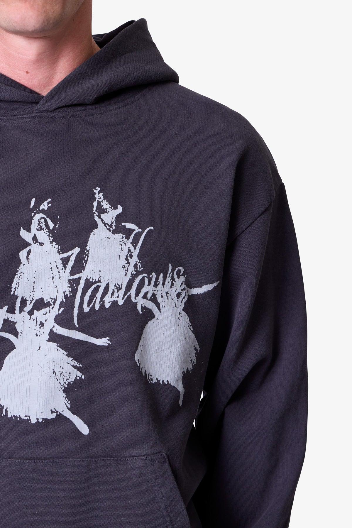 Ballet Hoodie - Washed Black Product Image