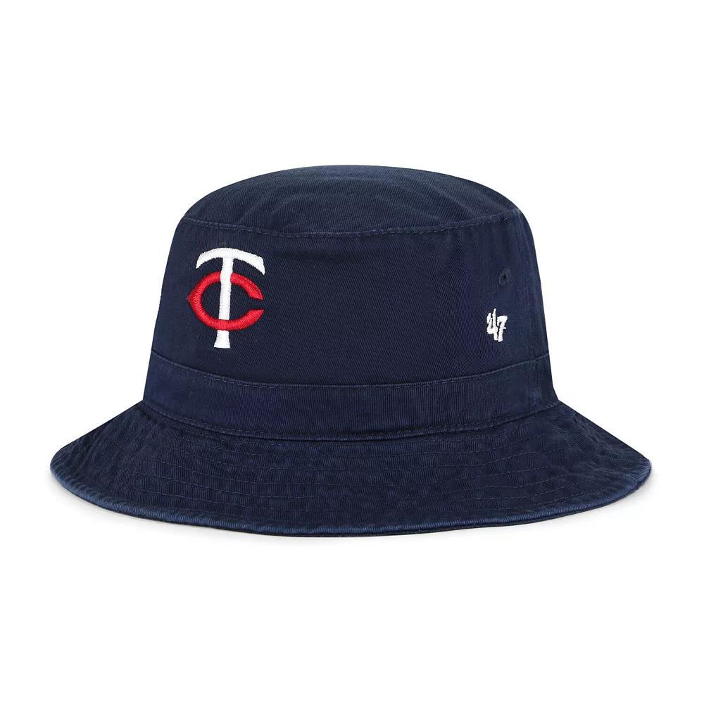 Men's '47 Navy Minnesota Twins Primary Logo Bucket Hat, Blue Product Image