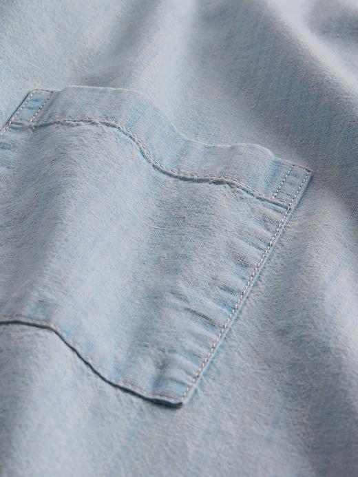 Relaxed Denim Shirt Product Image