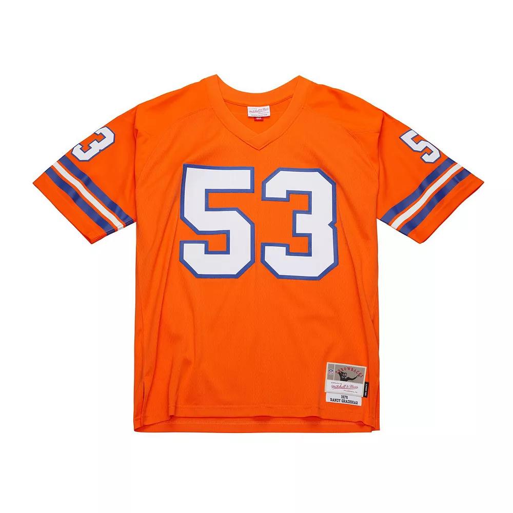 Men's Mitchell & Ness Randy Gradishar Orange Denver Broncos 1978 Legacy Replica Jersey,  Product Image