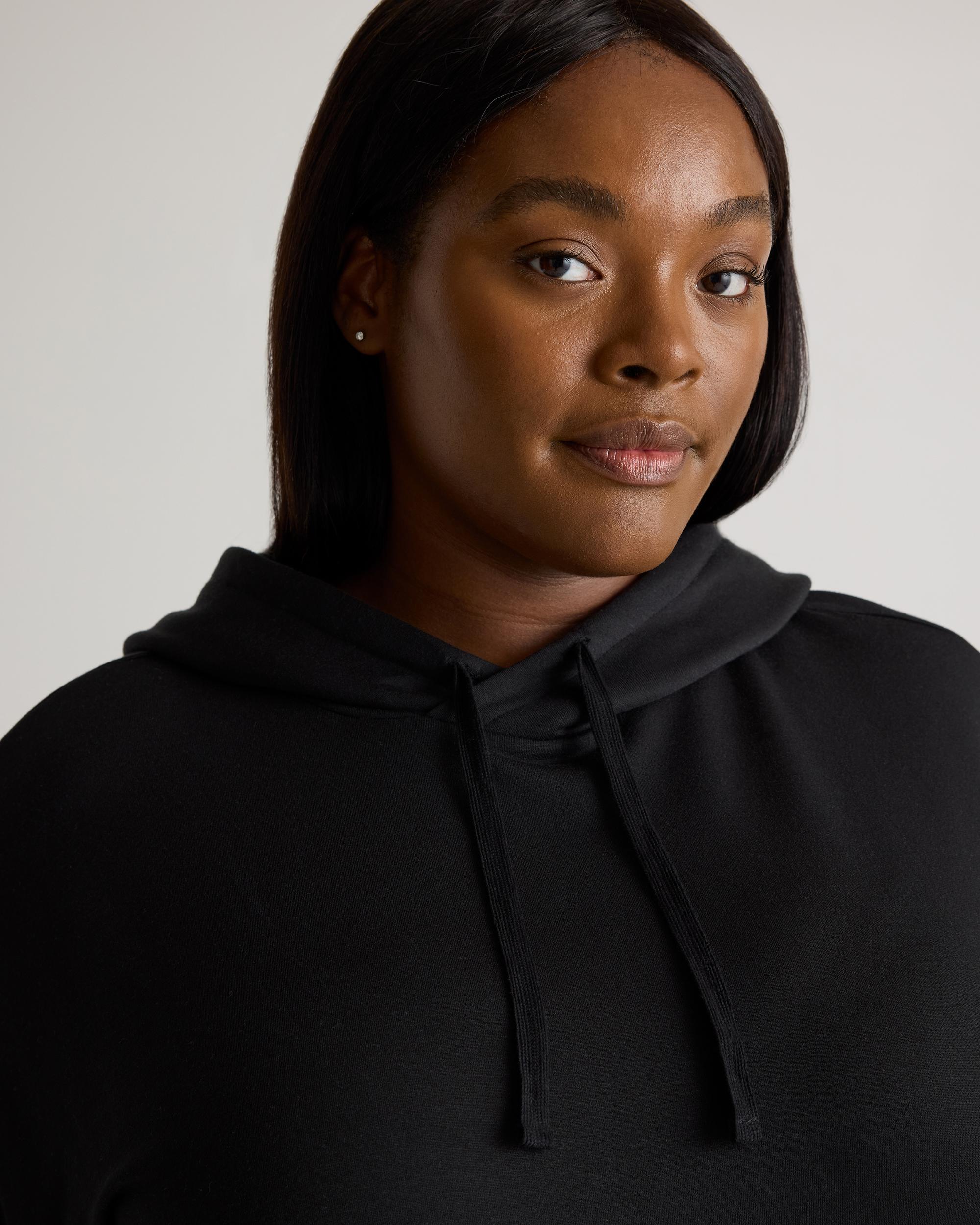 Quince | Women's SuperSoft Fleece Pullover Hoodie Lenzing Modal Product Image