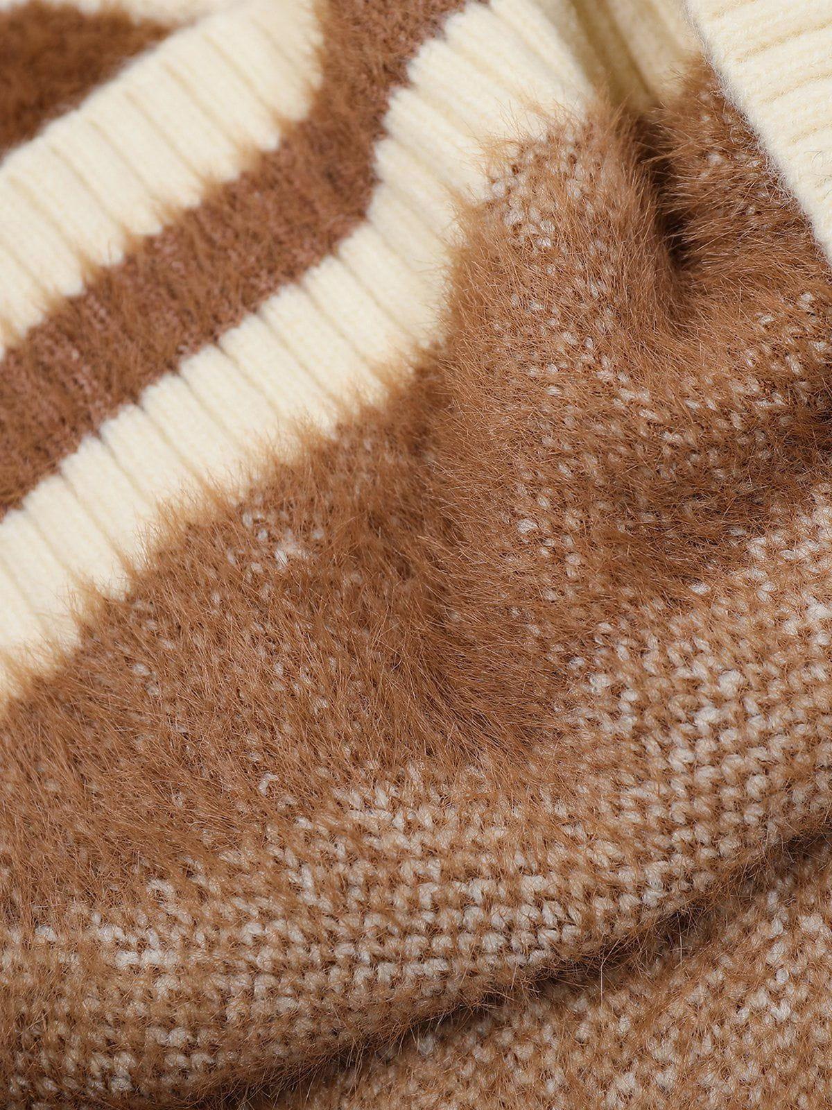 Aelfric Eden Irregular Stripe Sweater Vest Product Image