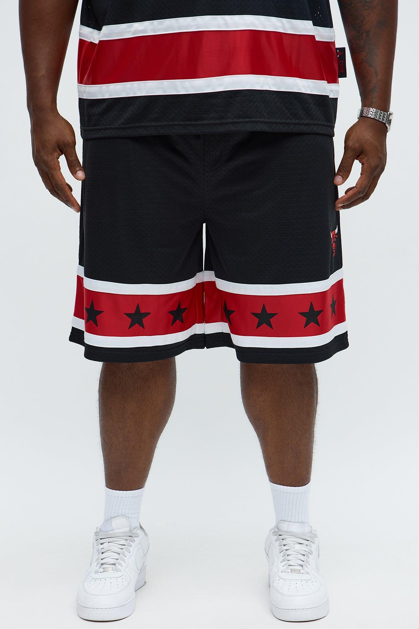 Bulls Believe The Hype Relaxed Shorts - Black Male Product Image