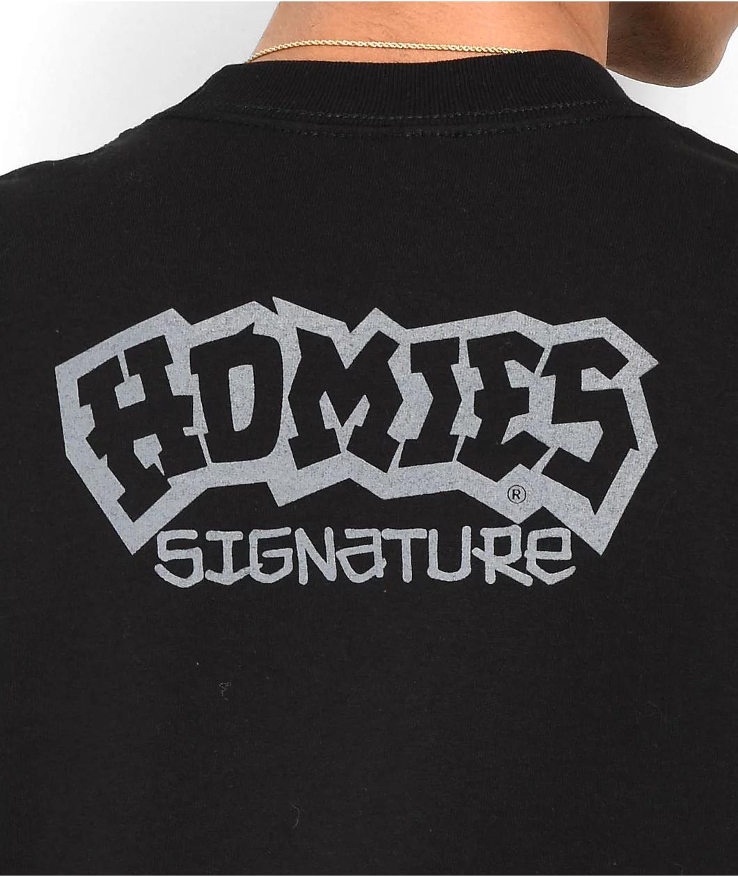 DGA Eightball Trio Homies Black T-Shirt Product Image