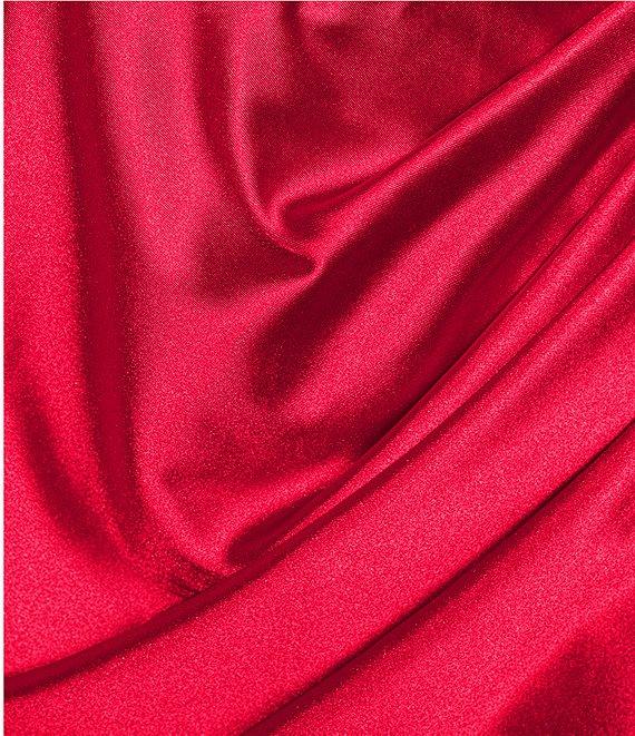 GB Social Satin Strapless Corset Bodice Mini Dress Product Image