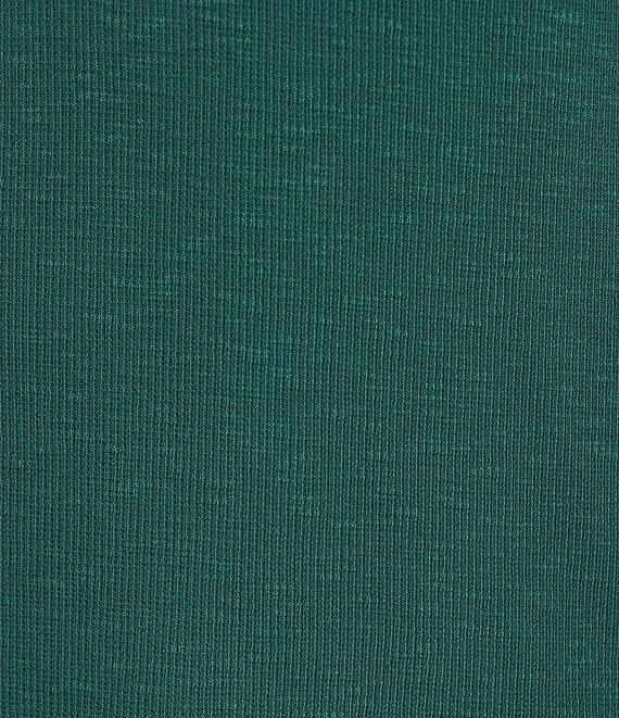 Lucky Brand Knit Lace V-Neck Long Sleeve Henley Shirt Product Image