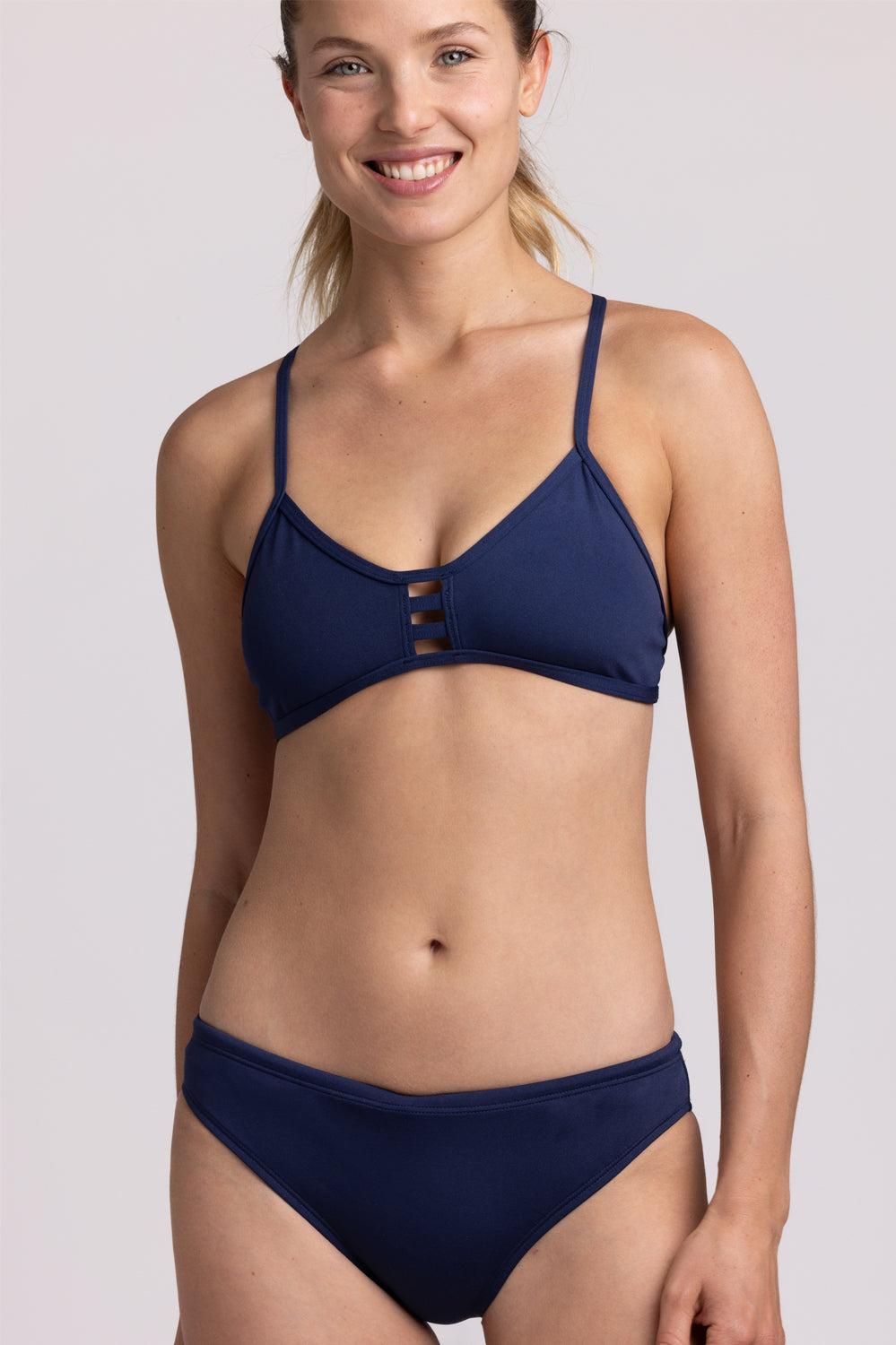 Tiffany Bikini Bottom - Navy Female Product Image