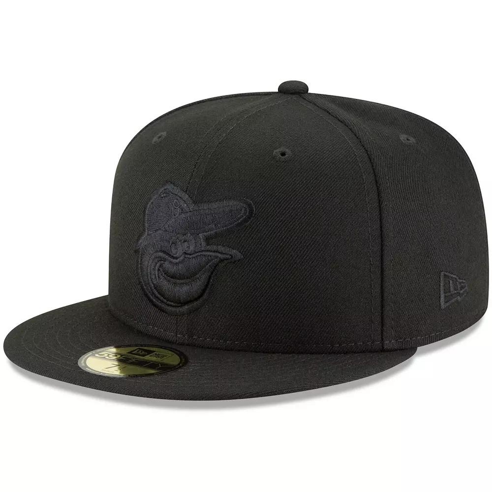 Men's New Era Black Baltimore Orioles Primary Logo Basic 59FIFTY Fitted Hat,  Product Image