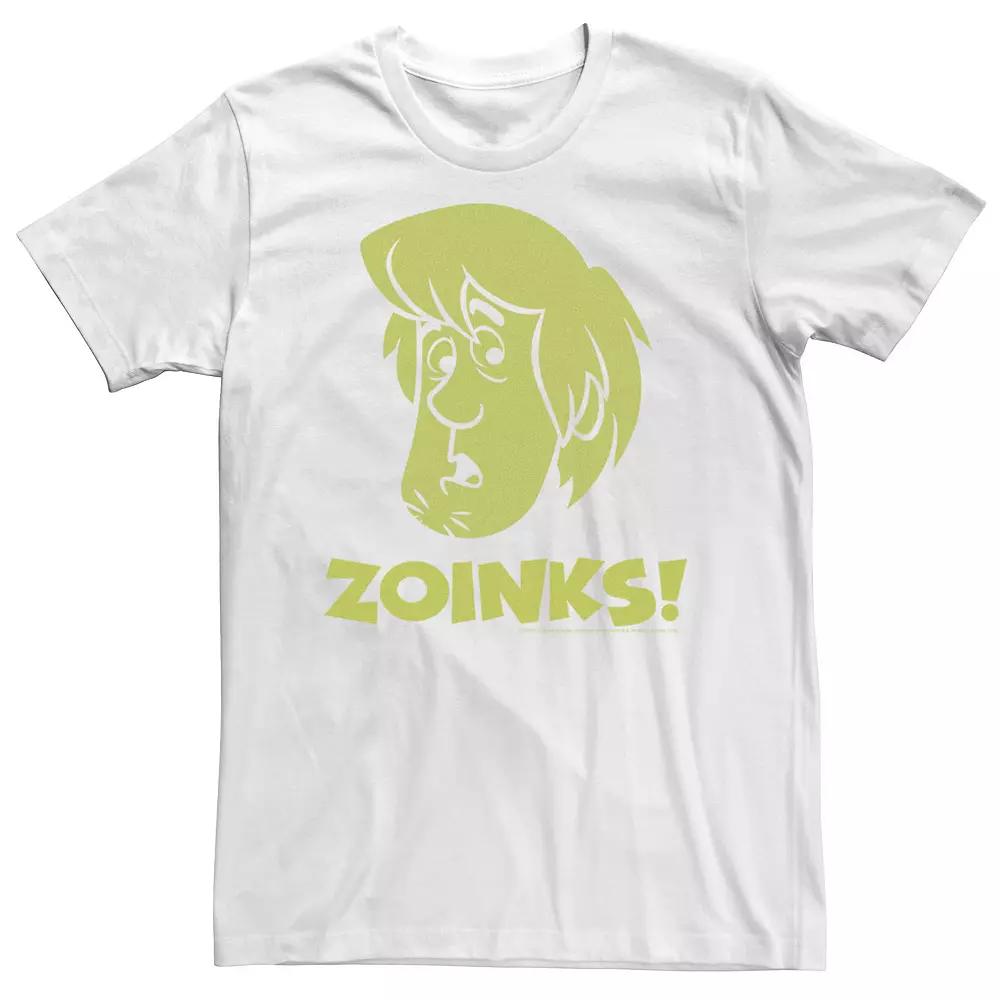 Men's Scooby-Doo Shaggy Zoinks Big Face Tee,  Product Image