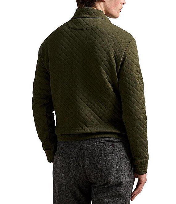 Polo Ralph Lauren Quilted Double-Knit Jersey Pullover Product Image