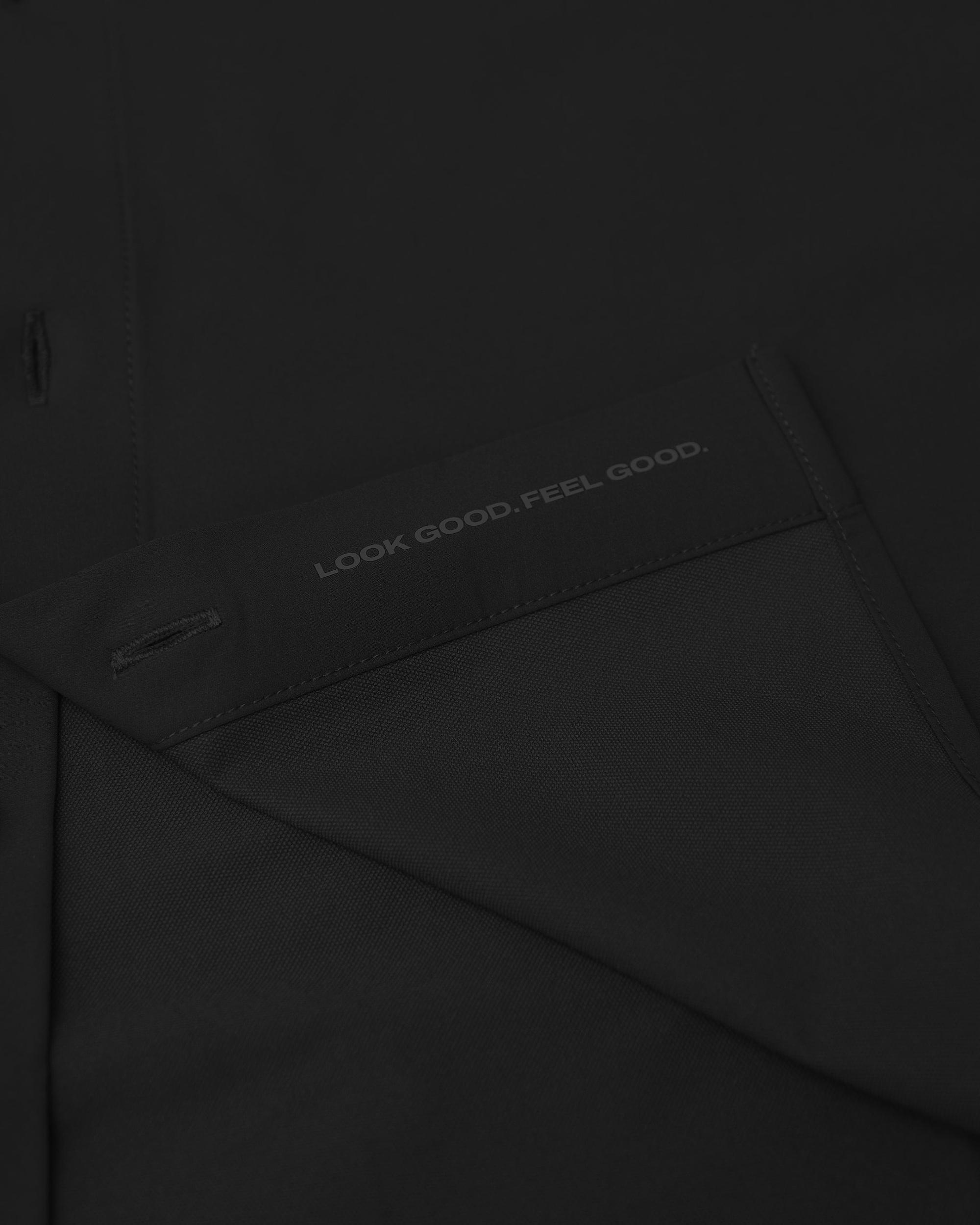 Black Commuter Short Sleeve Shirt Product Image