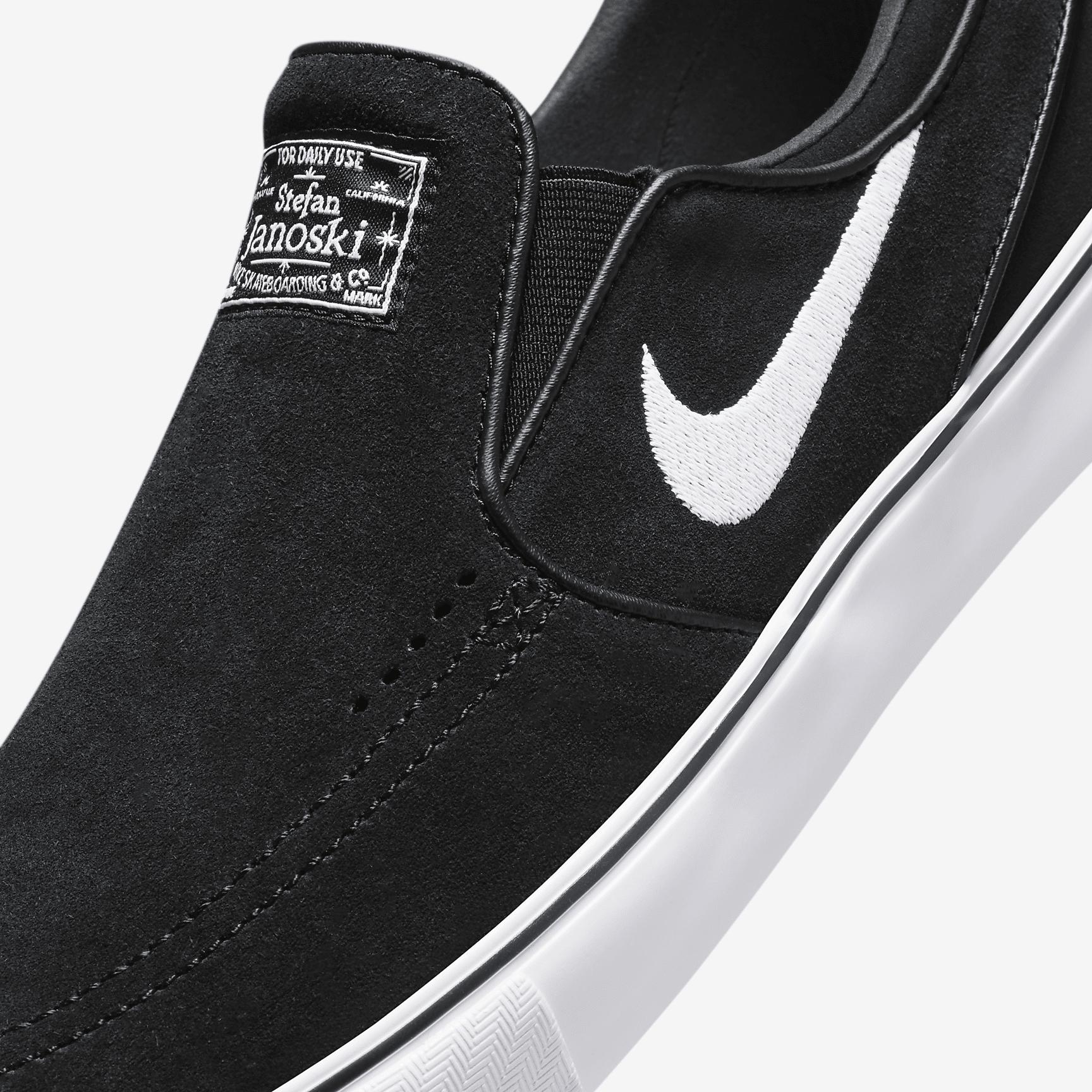Mens Nike SB Janoski+ Slip Skate Shoes | FN5893-100 Product Image