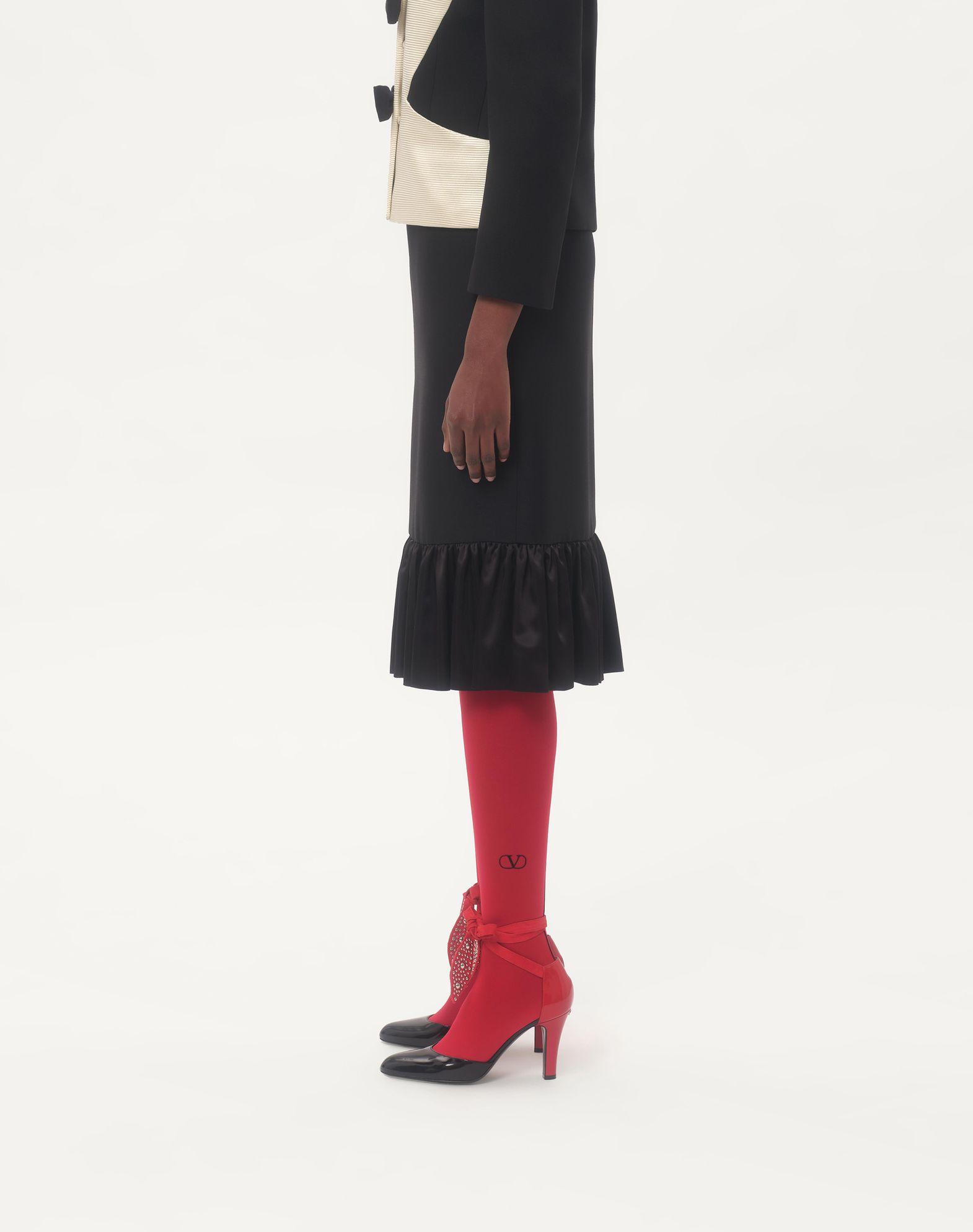 Crepe Couture Midi Skirt  Product Image