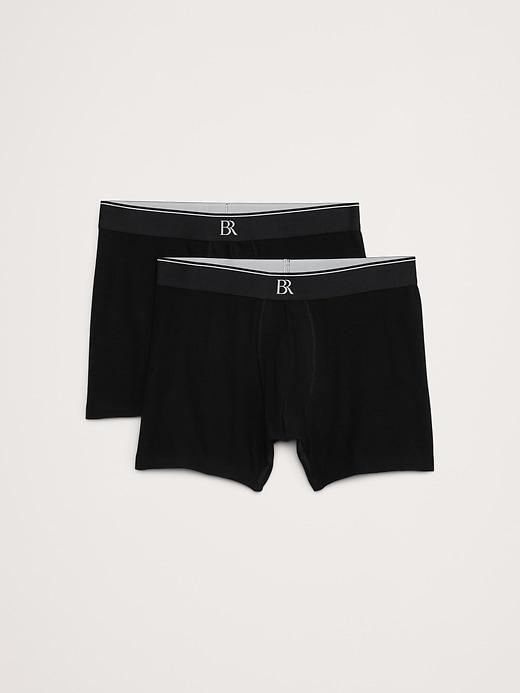 STRETCH SUPIMA® COTTON BOXER BRIEF 2-Pack Product Image