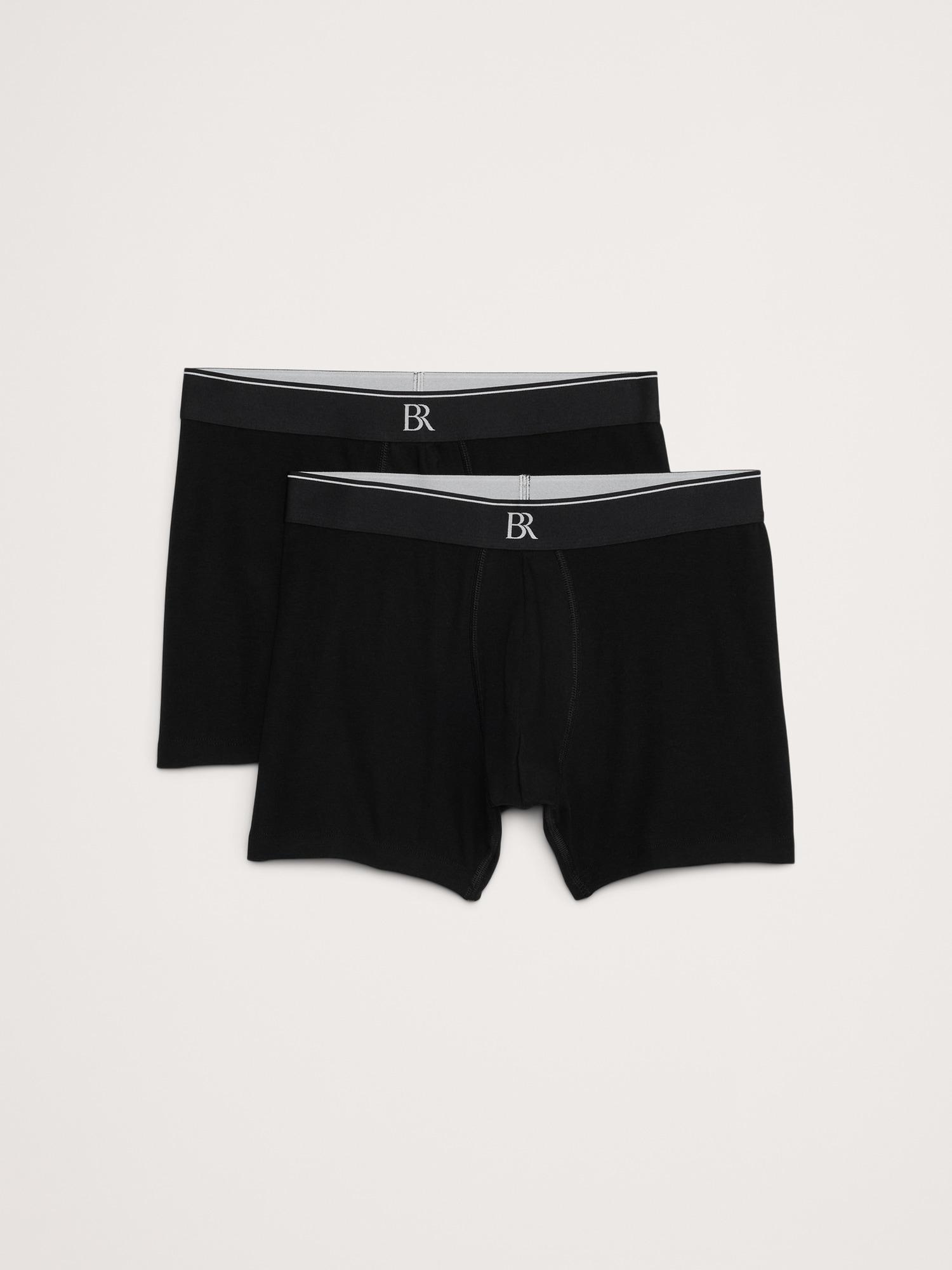STRETCH SUPIMA® COTTON BOXER BRIEF 2-Pack Product Image