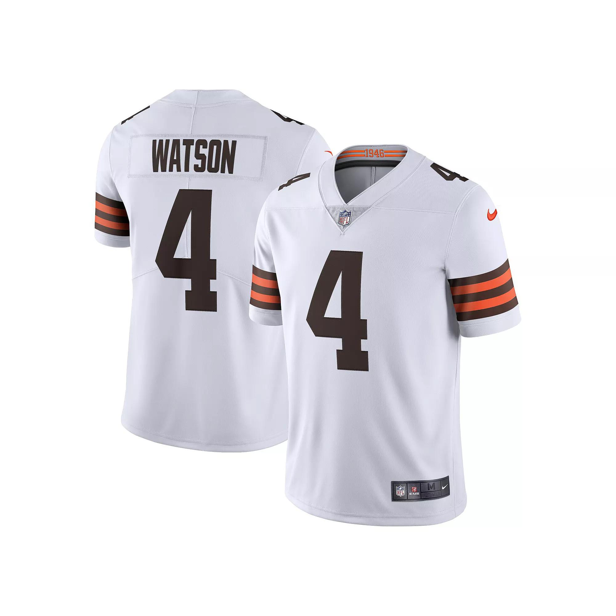Men's Nike Deshaun Watson White Cleveland Browns 2020 Vapor Limited Jersey,  Product Image