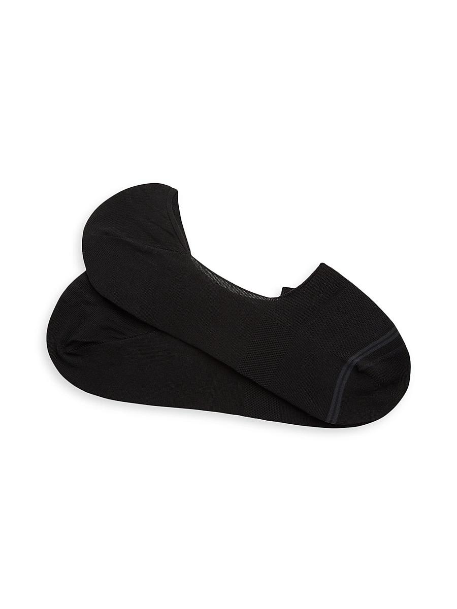 Mens No-Show Cotton Blend Socks Product Image