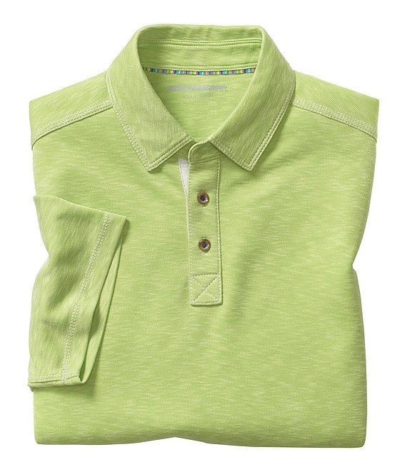 Johnston & Murphy Vintage Slub Short Sleeve Polo Shirt Product Image