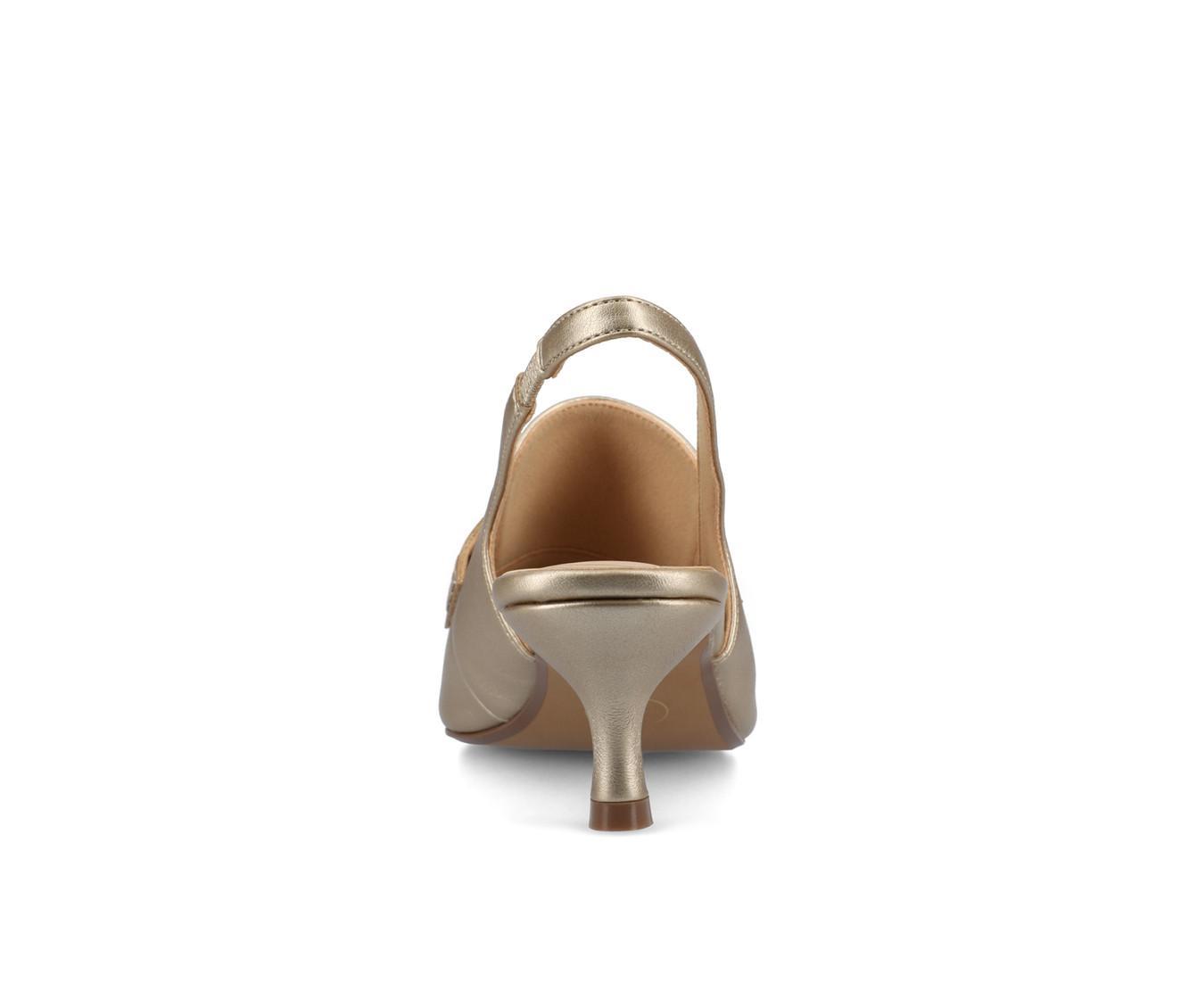 Women's Journee Collection Amory Slingback Loafer Pumps Product Image