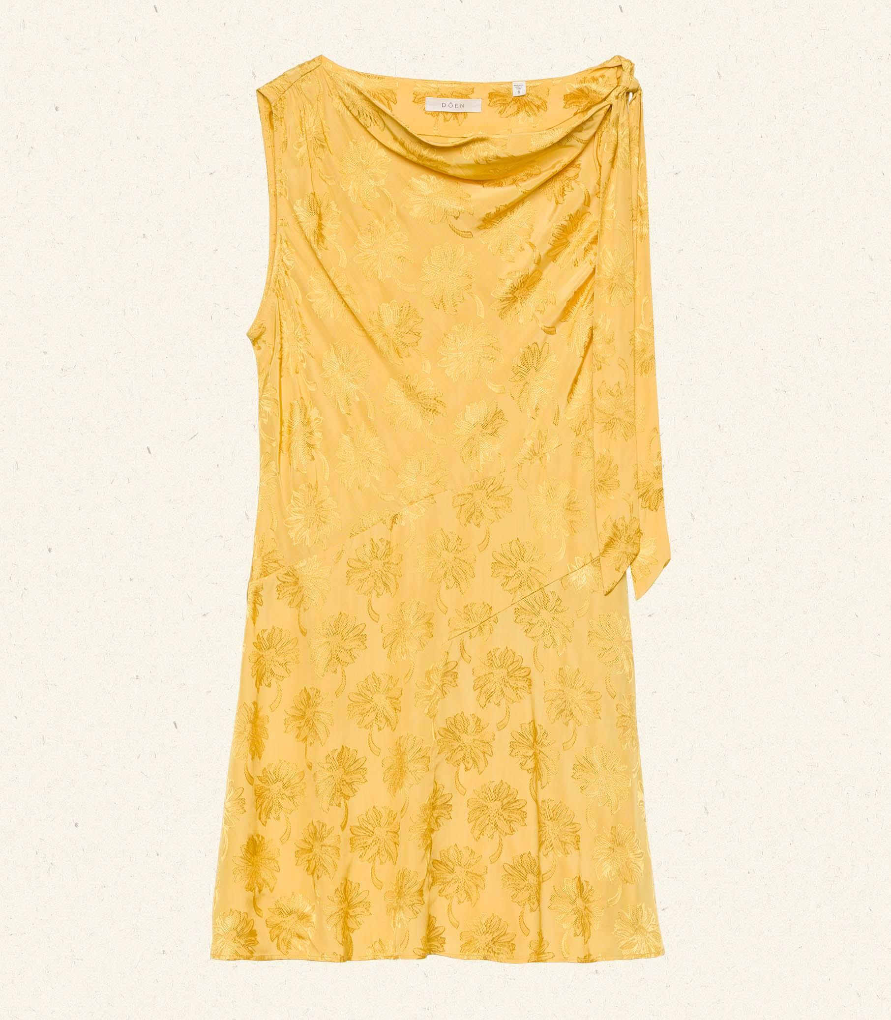 MARCELLA DRESS -- GILDED MARGUERITE JOLIE Product Image