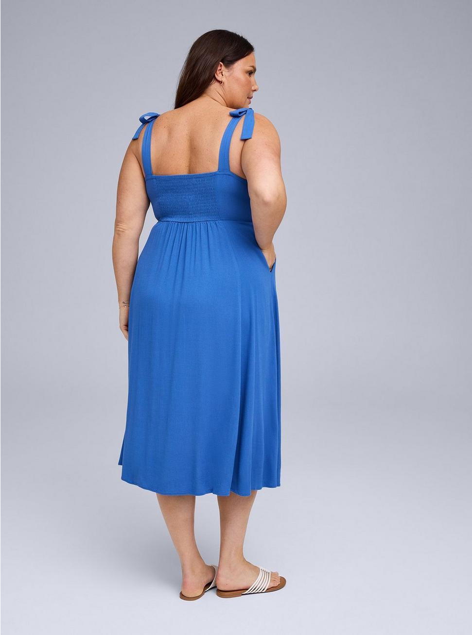 Belle Isle Button Front Midi Dress Product Image