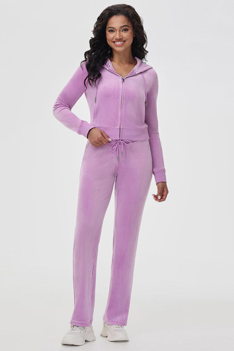 OG Big Bling Velour Hoodie Product Image