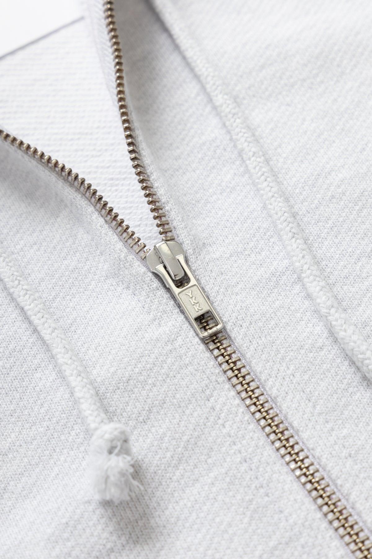 Power Goods - Loopback Zip Hoodie - Ash Product Image