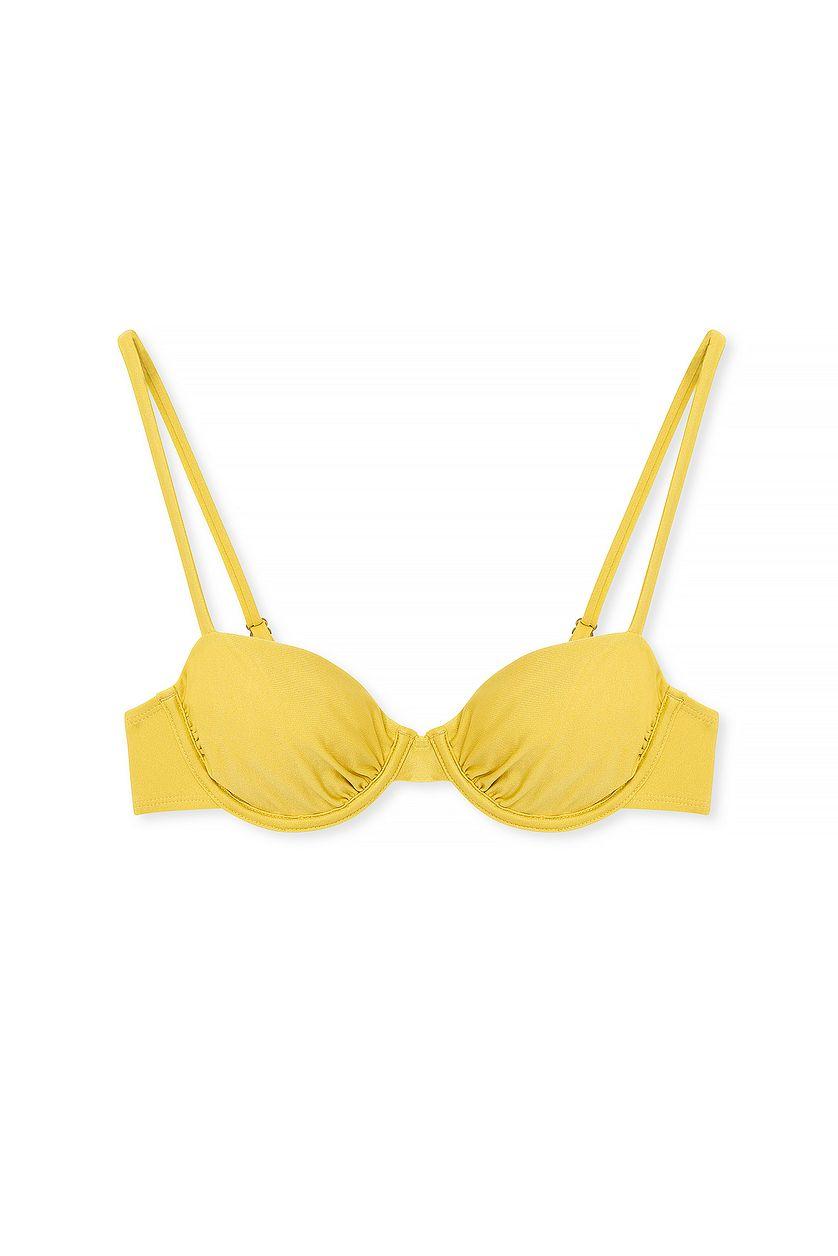 Gathered Bikini Bra Product Image