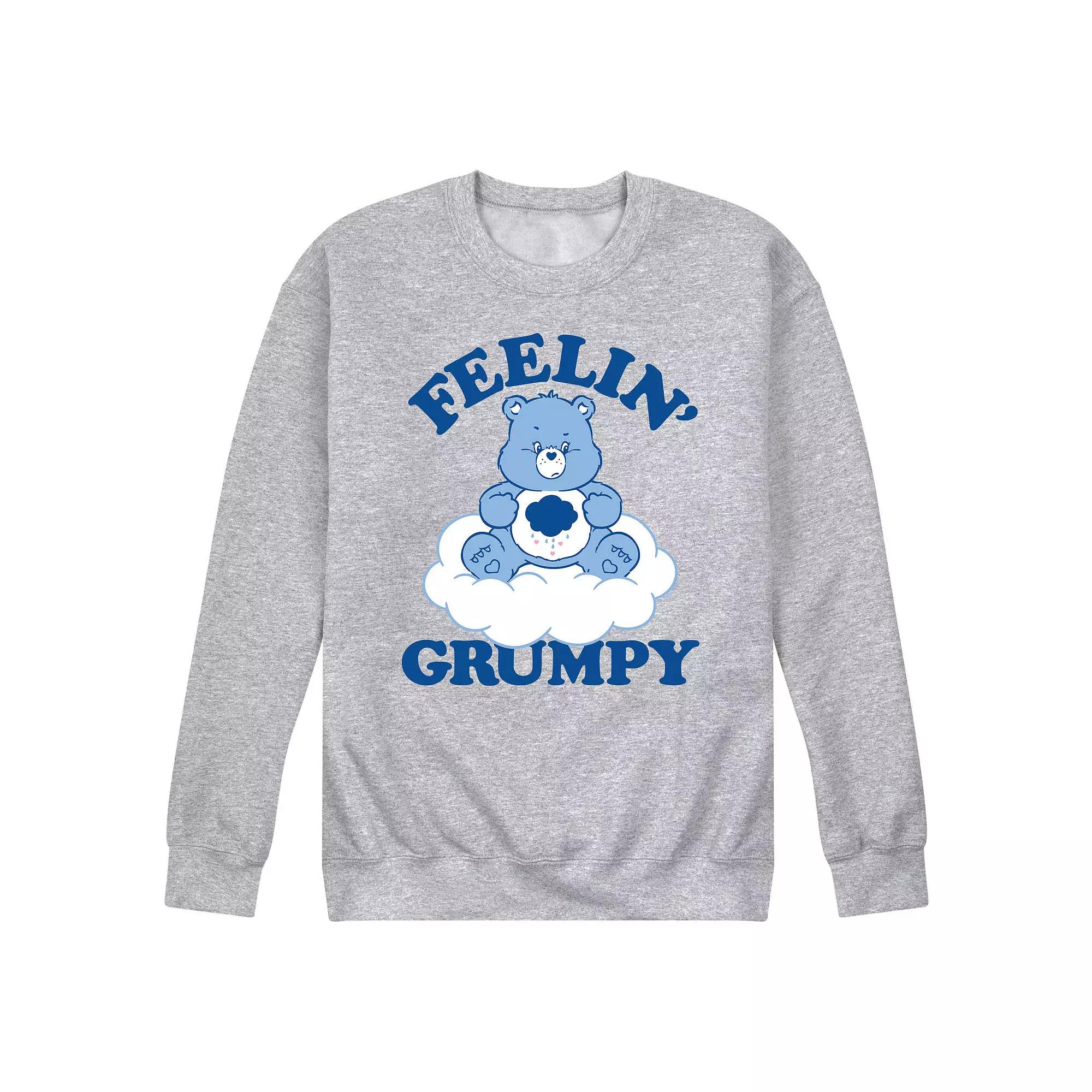 Men's Care Bears Feelin' Grumpy Fleece Sweatshirt,  Product Image