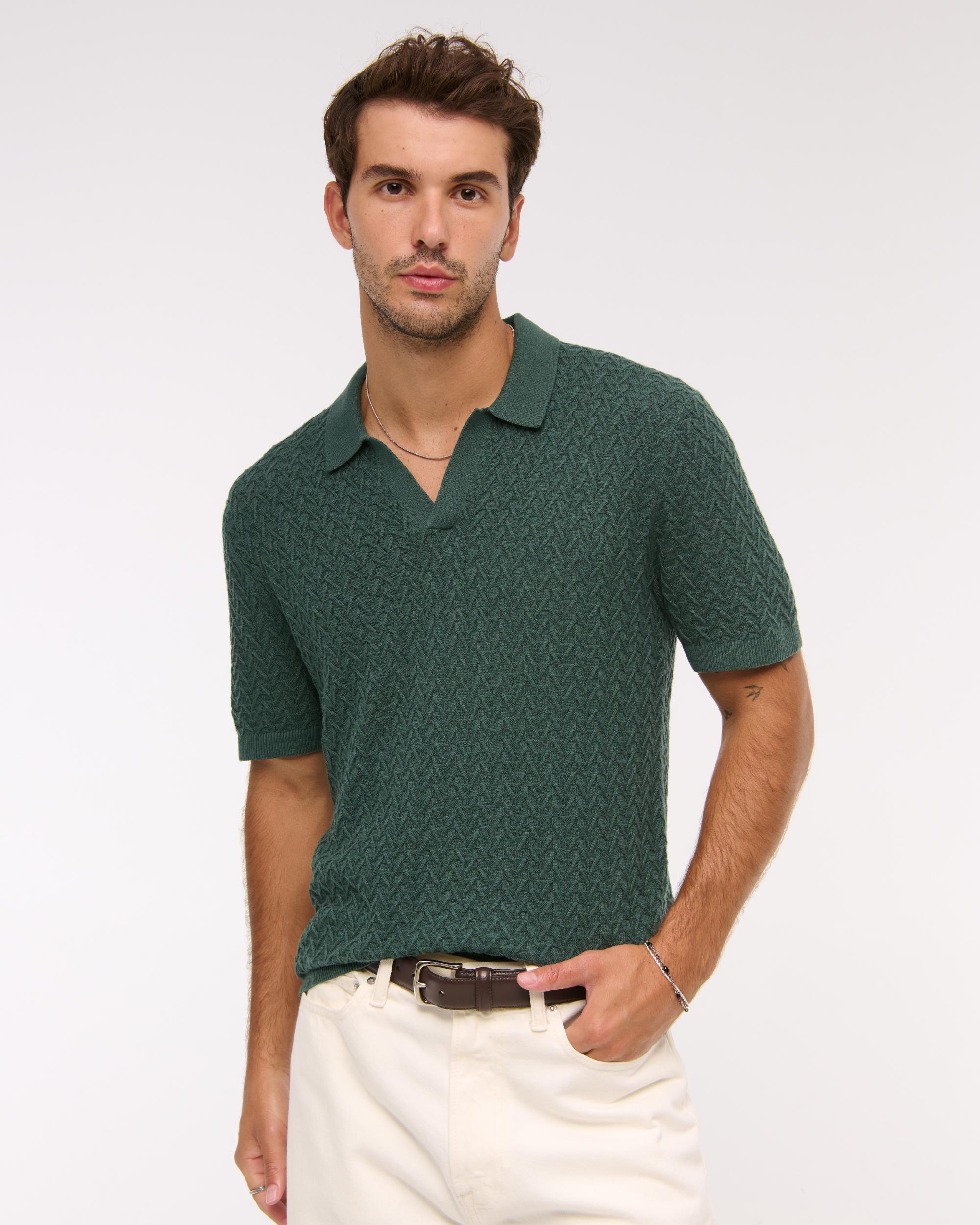 Vintage-wash cotton pocket T-shirt Product Image