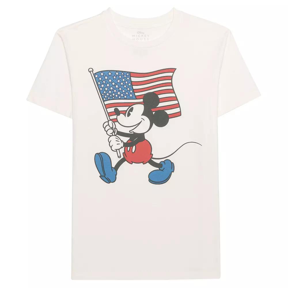 Disney's Mickey Mouse Men's Patriot Graphic Tee, Size: XXL, White Product Image