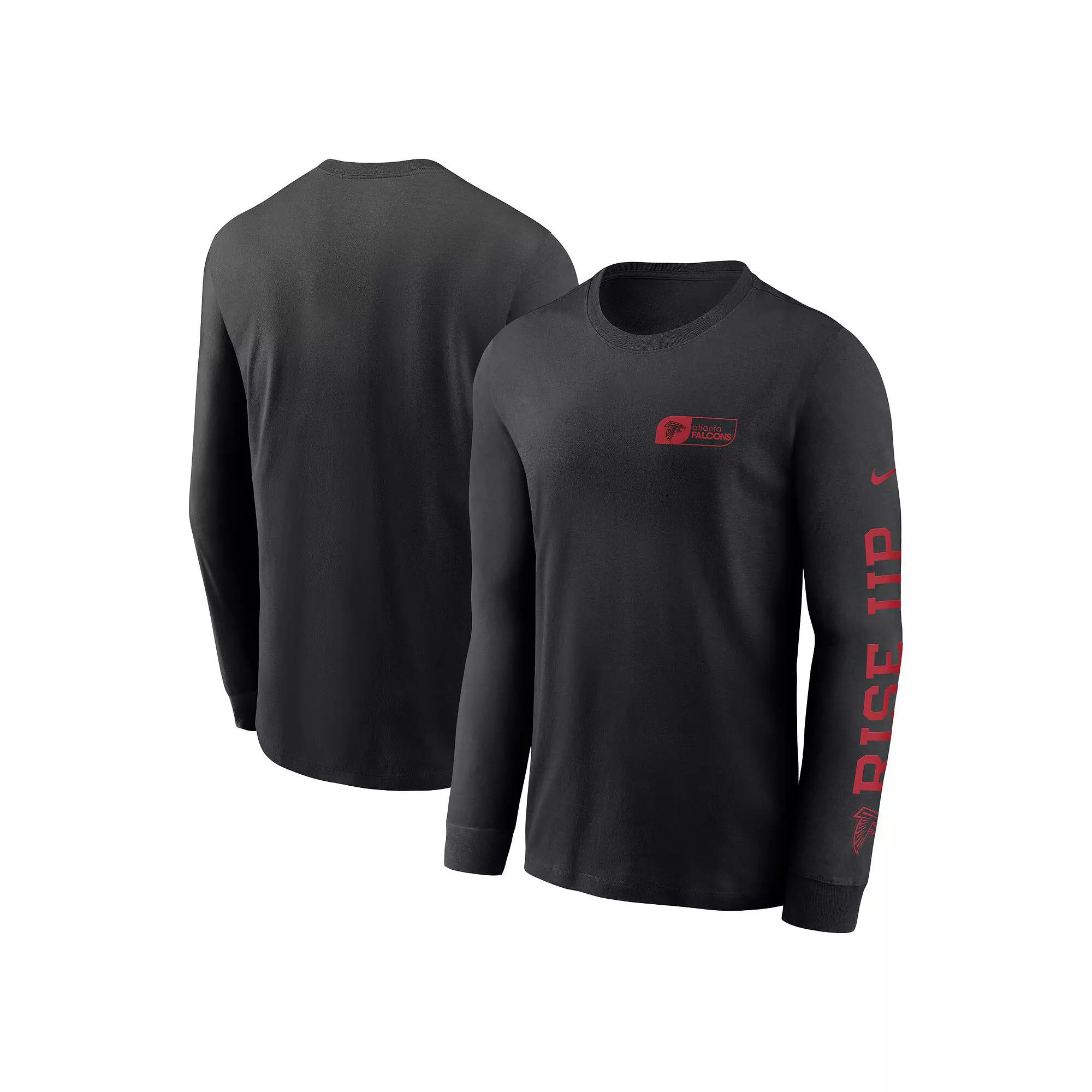 Buffalo Bills Sideline Team Issue Nike Mens Dri-FIT NFL Long-Sleeve T-Shirt | 02EW4DA81-2ZH Product Image