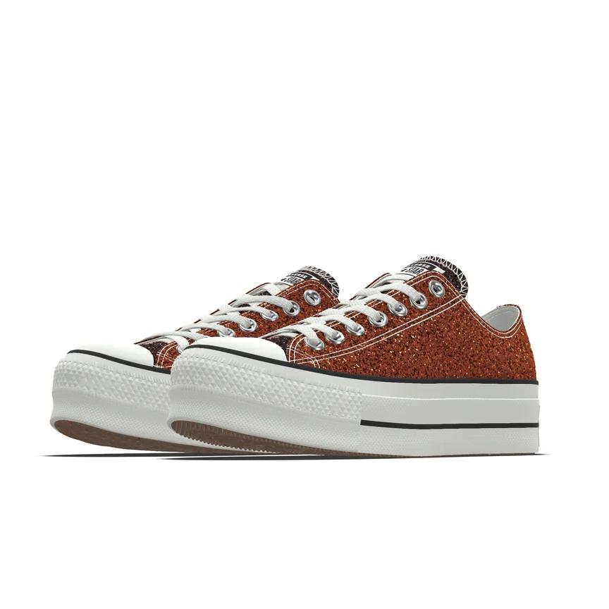 Custom Chuck Taylor All Star Lift Platform Glitter By You Product Image
