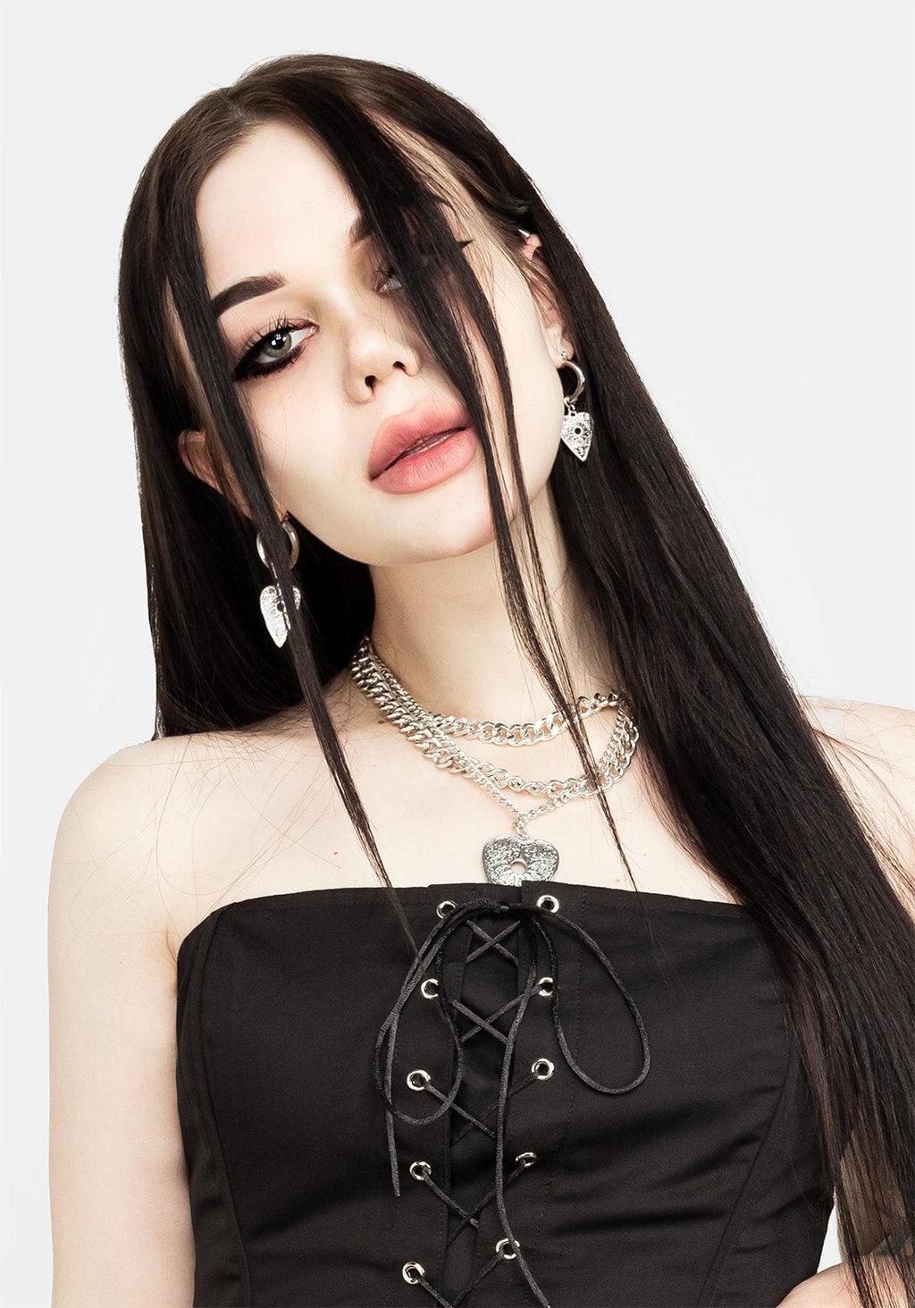 MORTICIA LACE-UP CORSET Product Image