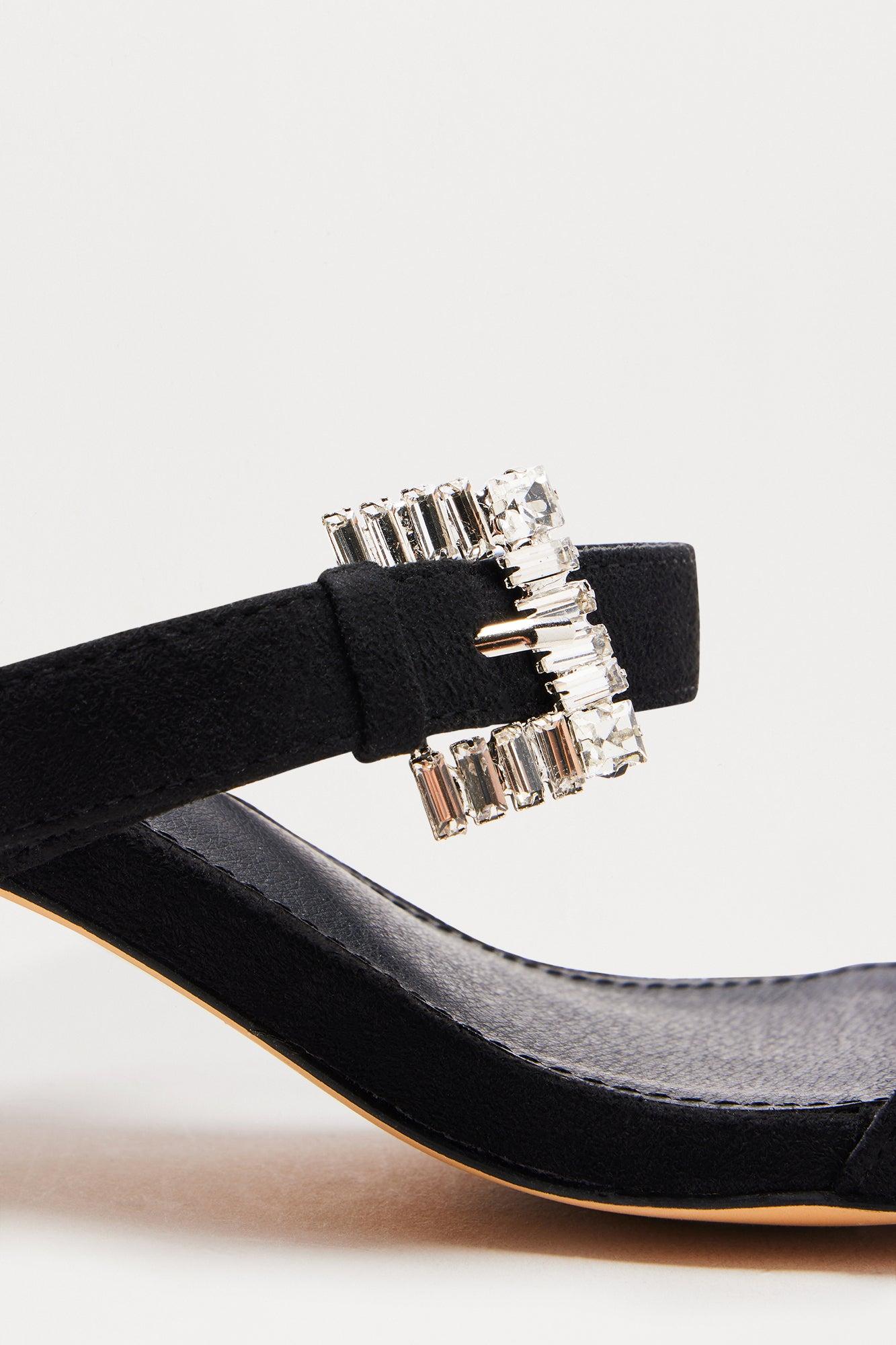 Brinwood Jewel Buckle Mules - Black Female Product Image