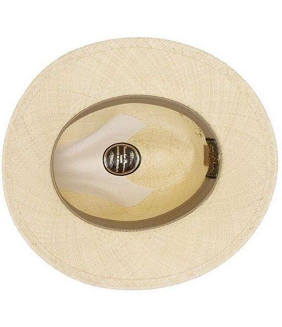 Dorfman Milano Scala Chandler Genuine Panama Straw Safari 2 3/4#double; Brim Hat Product Image