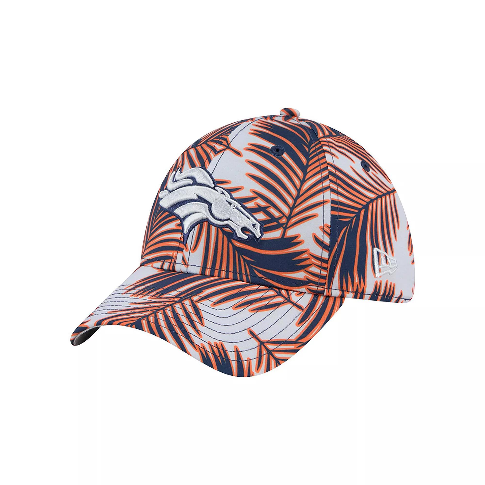 Men's New Era Gray Denver Broncos Palms 39THIRTY Flex Hat, Size: Small/Medium, Grey Product Image