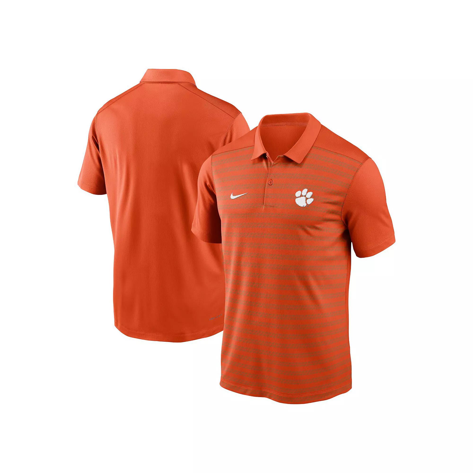 Men's Nike Orange Clemson Tigers 2024 Early Season Coaches Sideline Performance Polo,  Product Image