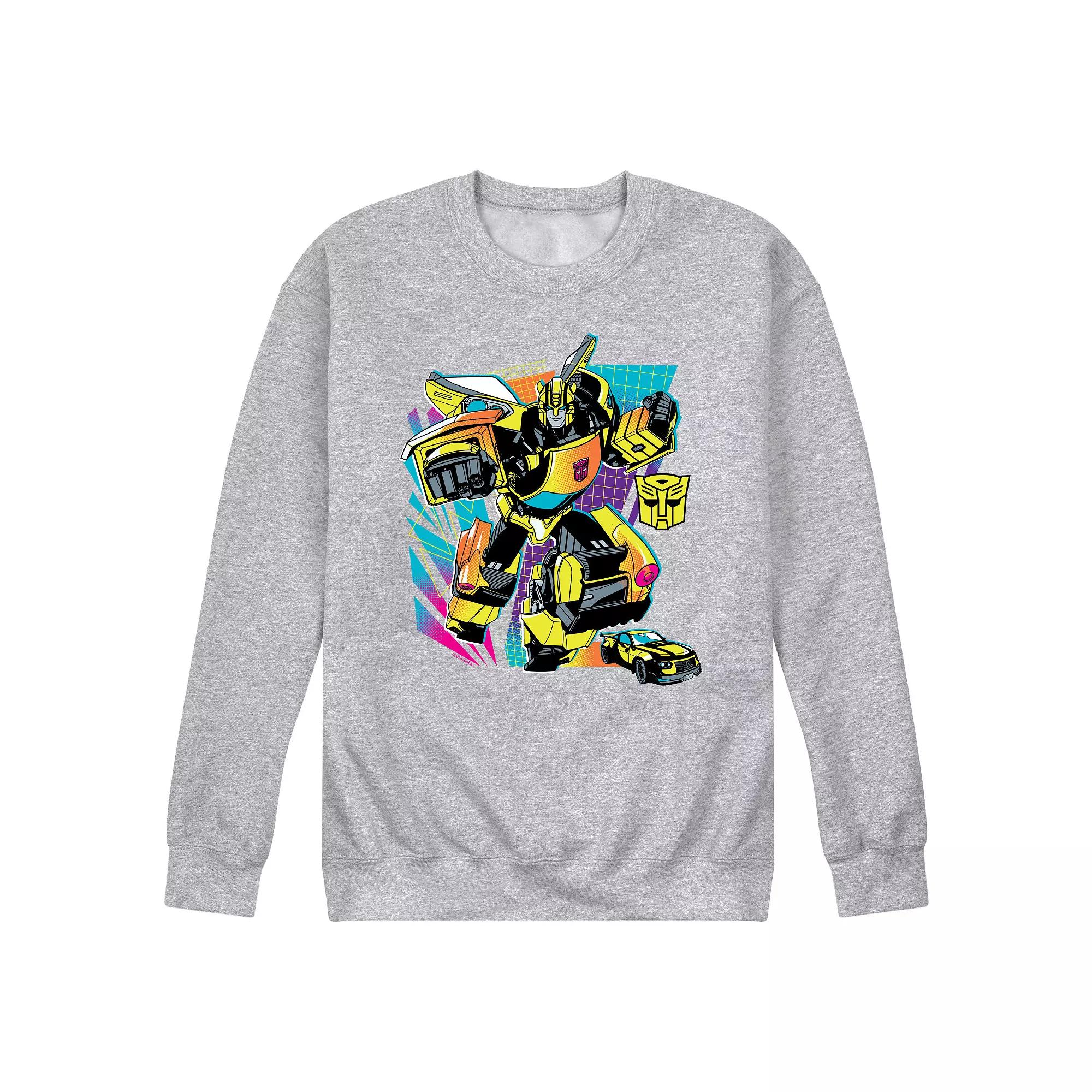 Men's Transformers Bumblebee Fleece Sweatshirt,  Product Image