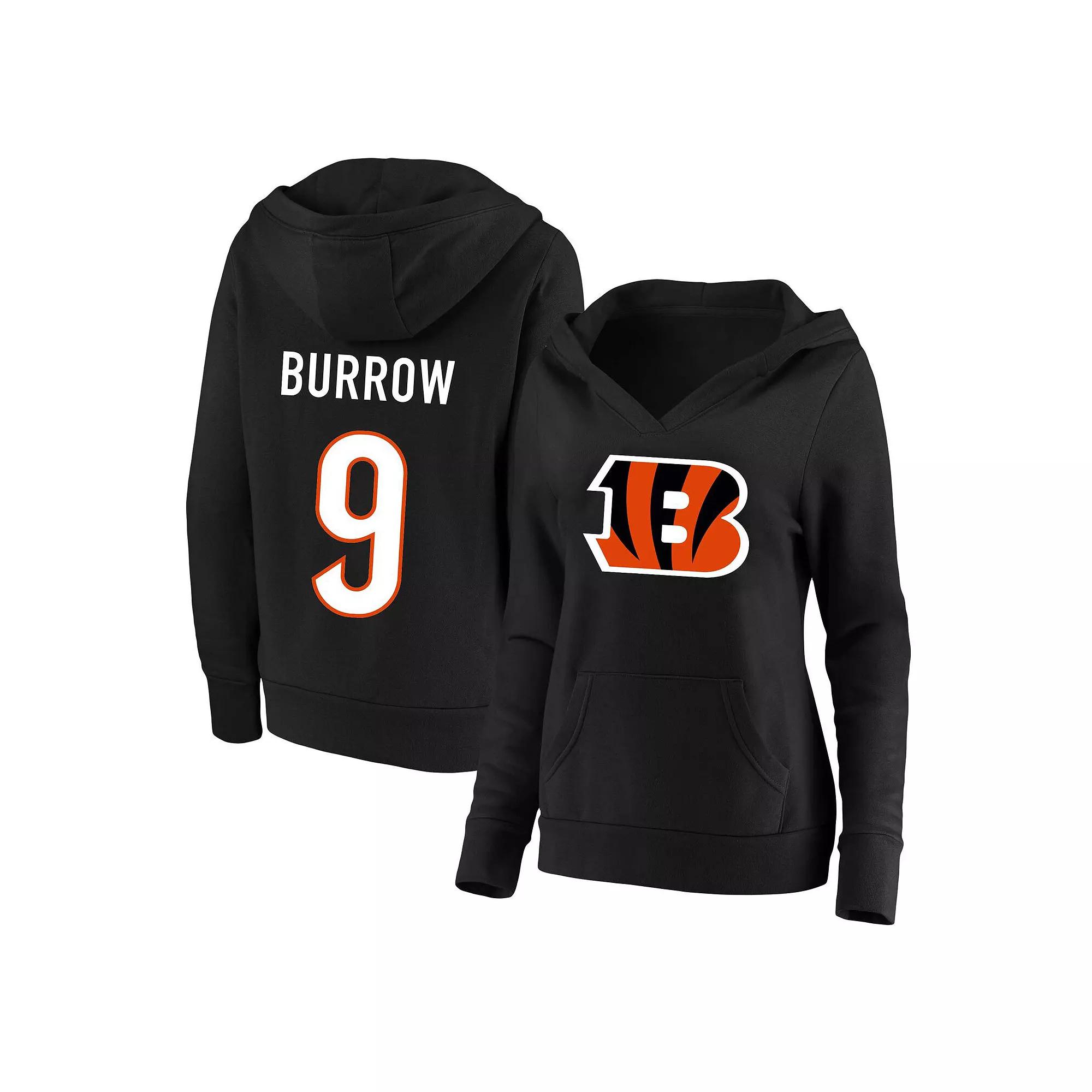 Women's Profile Joe Burrow Black Cincinnati Bengals Plus  Product Image