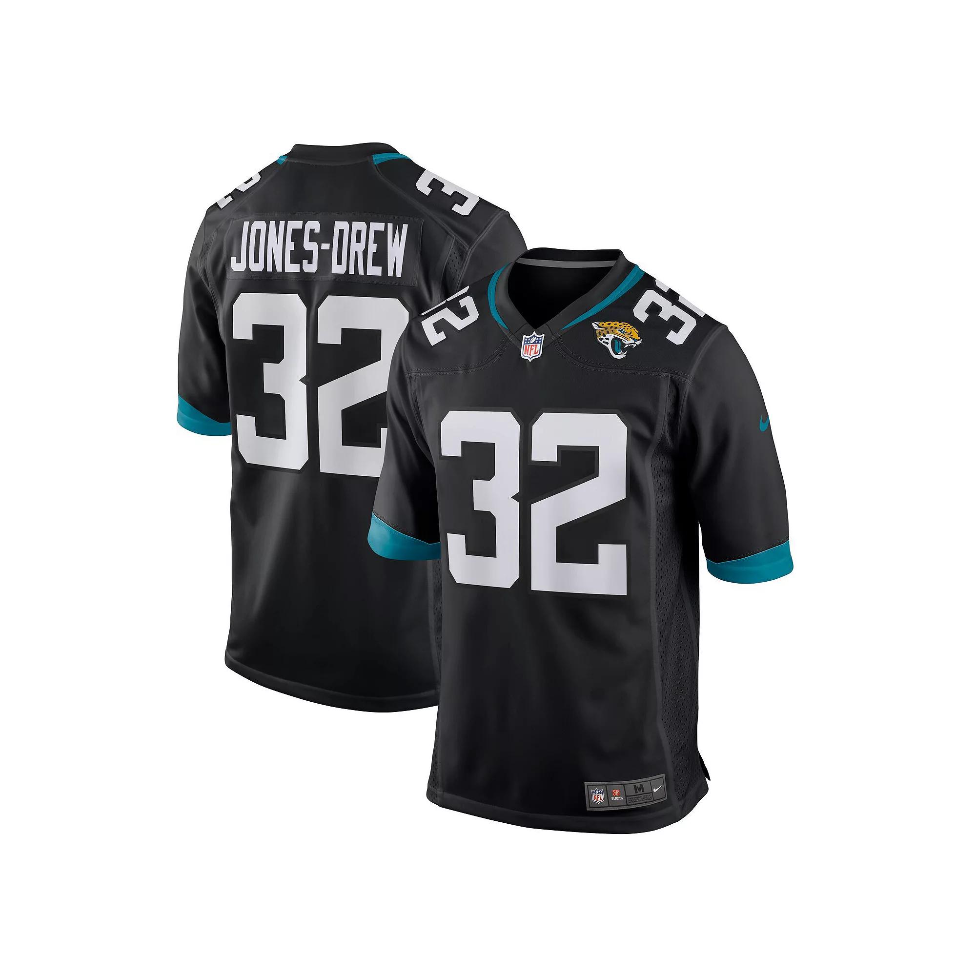 Men's Nike Maurice Jones-Drew Black Jacksonville Jaguars Game Retired Player Jersey,  Product Image
