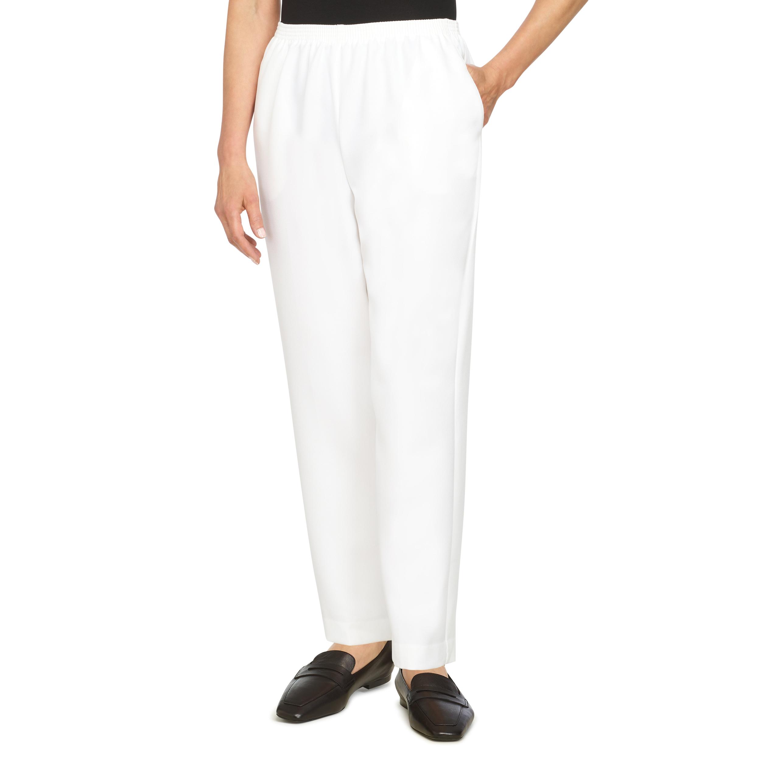 Alfred Dunner Classic Proportioned Pant Average Length Product Image