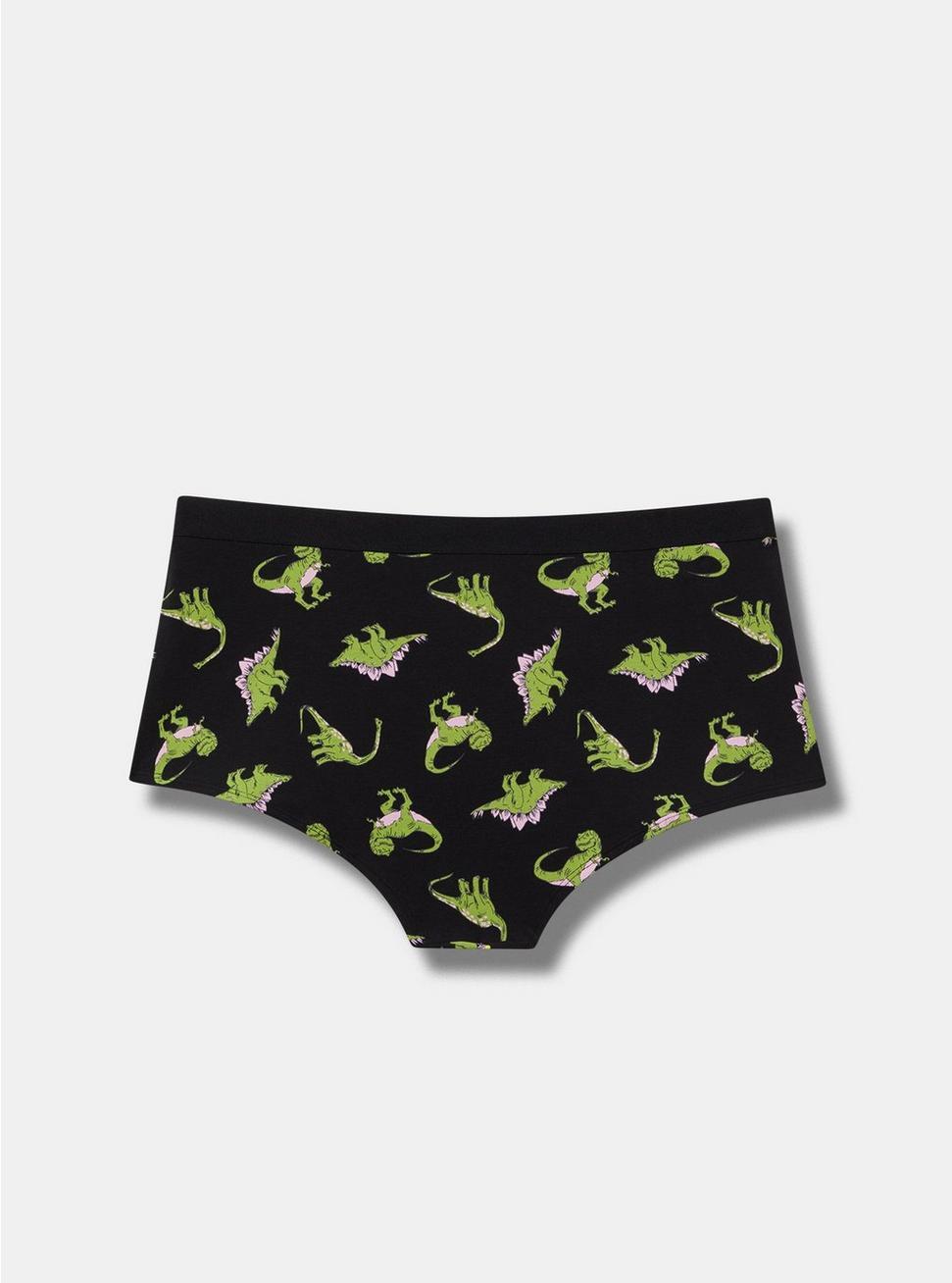 Mid-Rise Cotton Boyshort Panty Product Image
